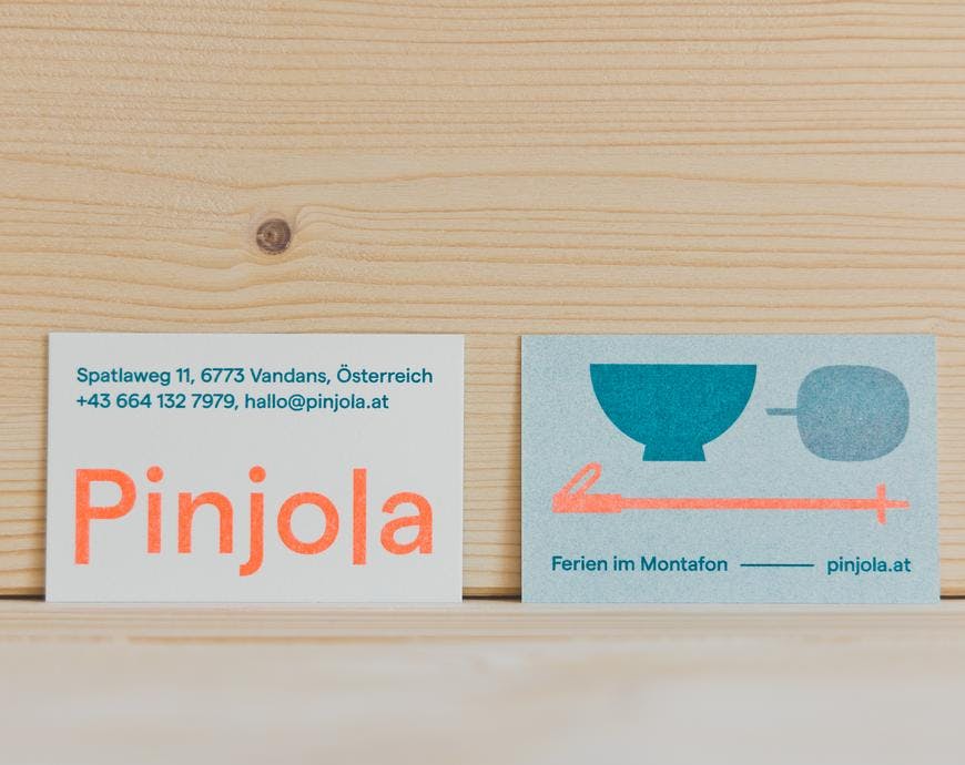 Pinjola Branding Zeughaus: Visitenkarten © Patricia Keckeis