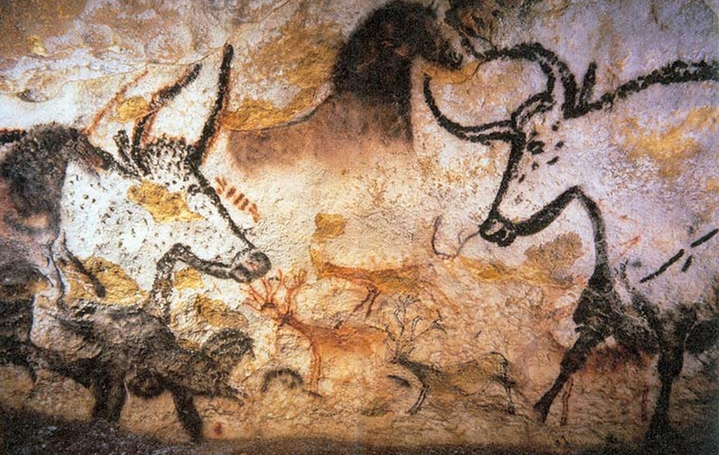 Die Höhlenmalereien von Lascaux – von Prof saxx (Wikipedia) © Prof saxx (Wikipedia)