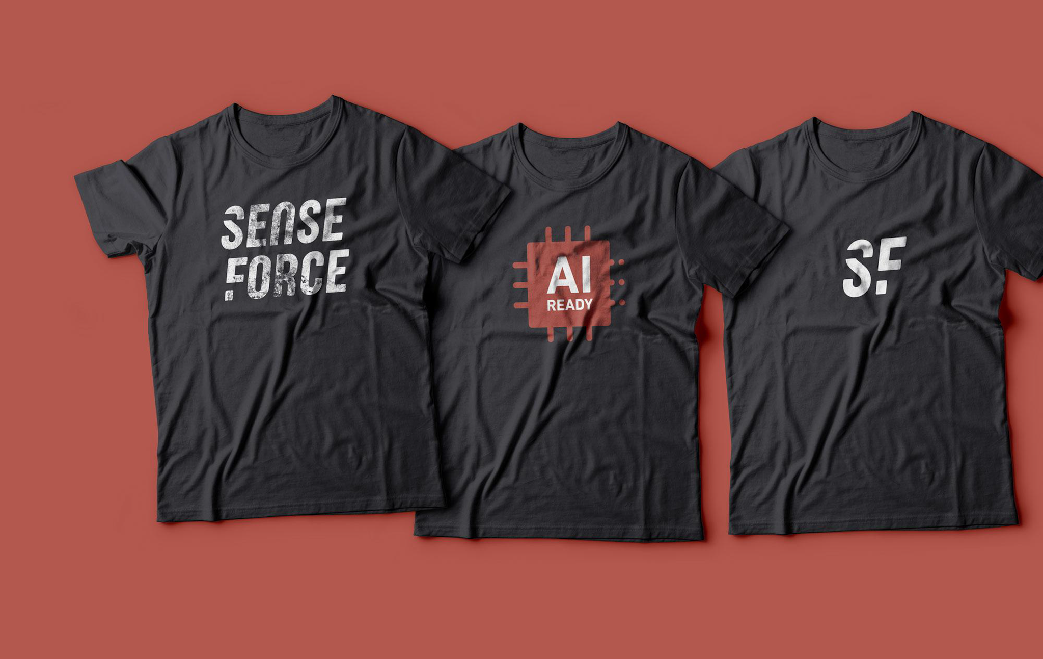 Senseforce T-Shirts Mockup © Zeughaus Design