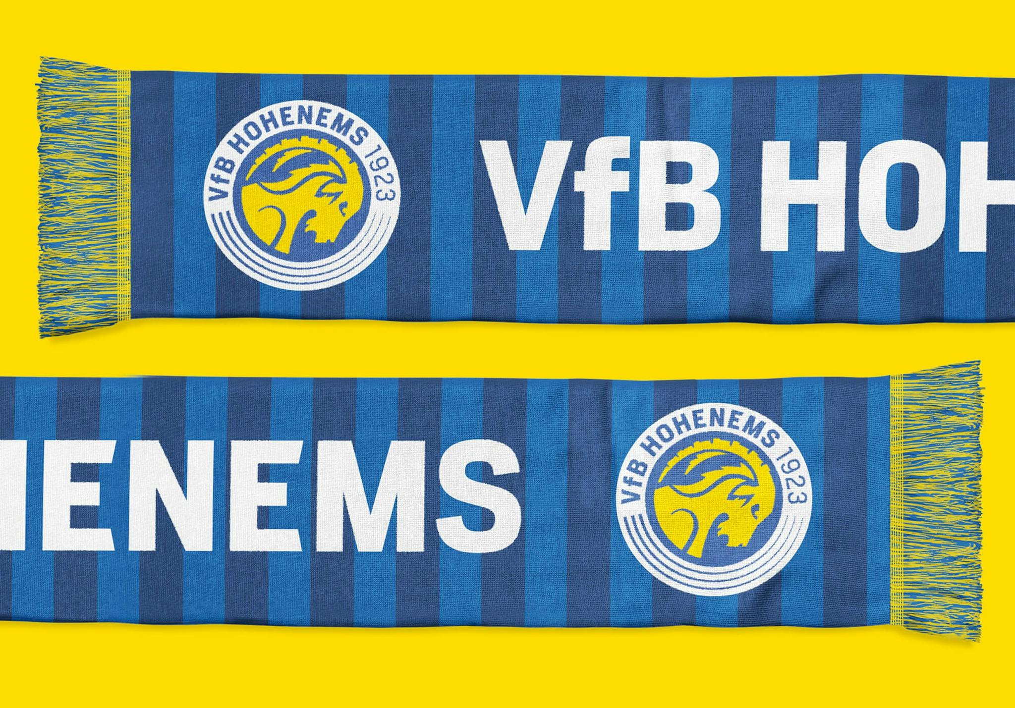 VfB-Hohenems-Branding_Schal_blau © Zeughaus Design