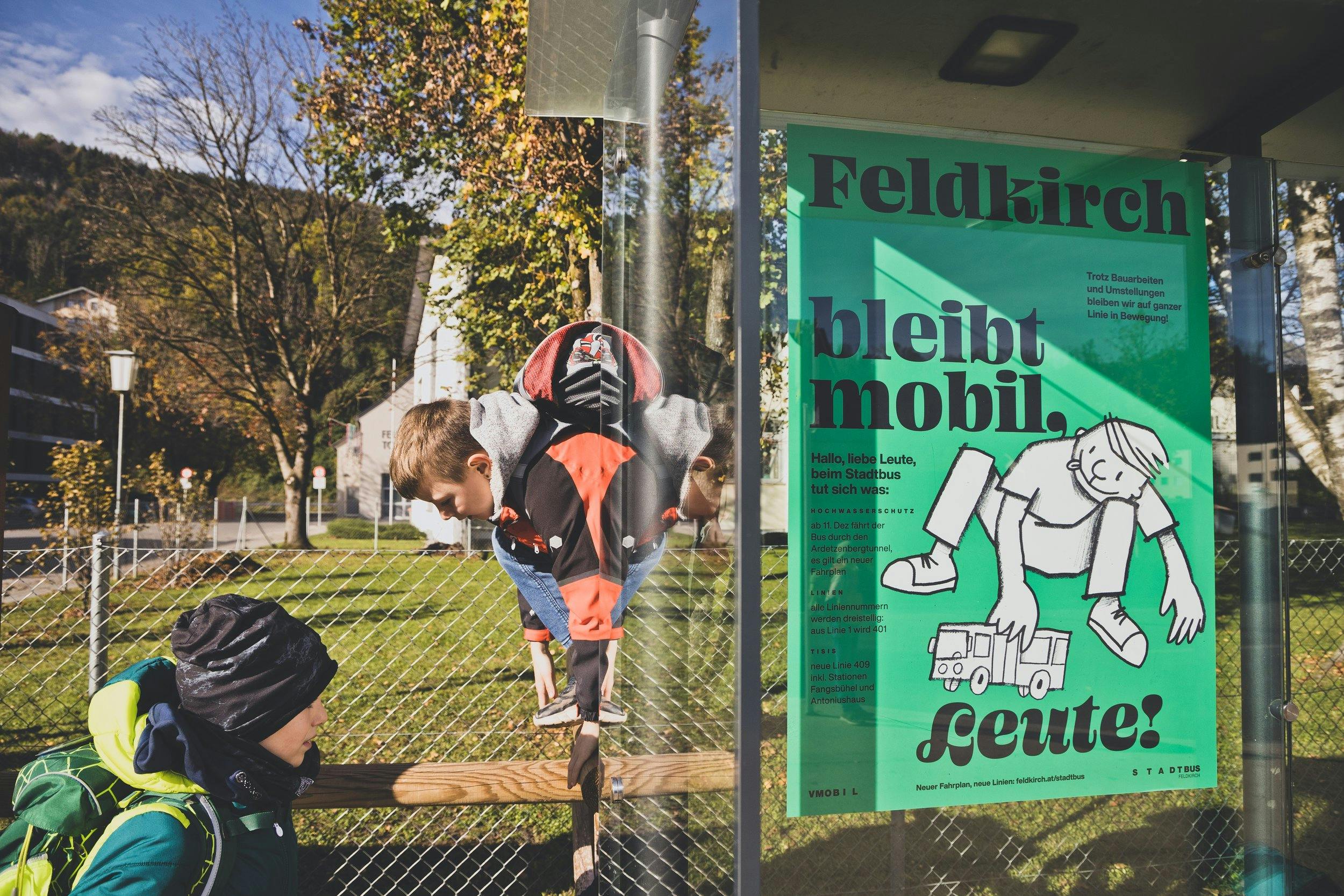 Stadtbus Feldkirch Landbus Oberes Rheintal: Feldkirch bleibt mobil, Leute! © Patricia Keckeis