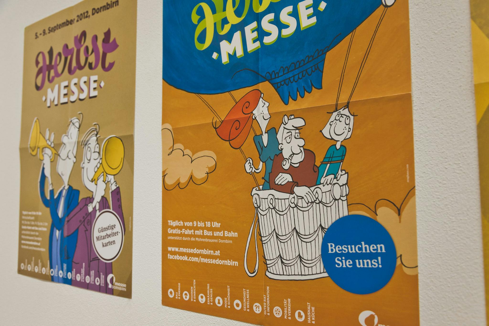 Herbstmesse_Plakate-Details © Patricia Keckeis
