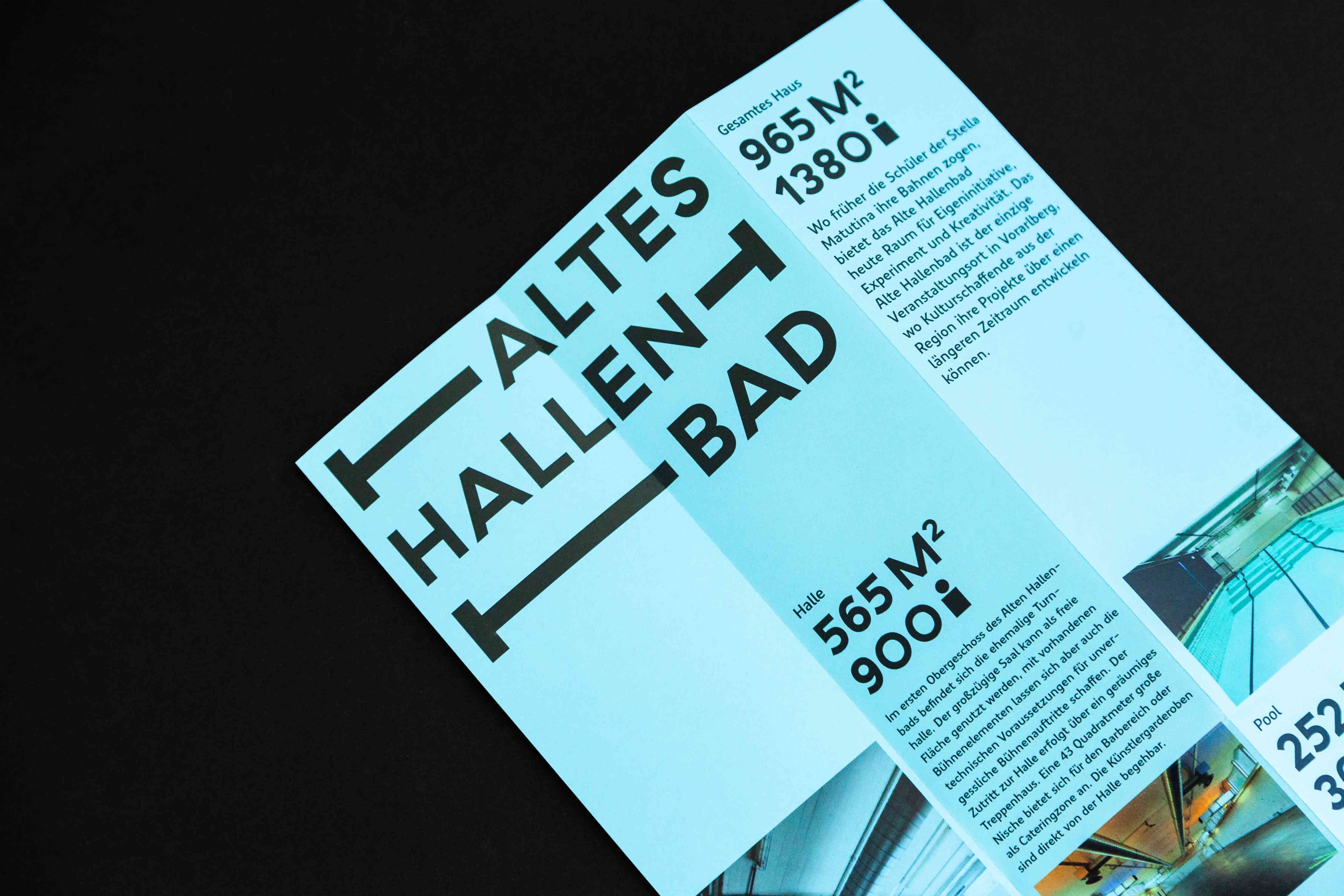 Altes Hallenbad Branding, Zeughaus Design