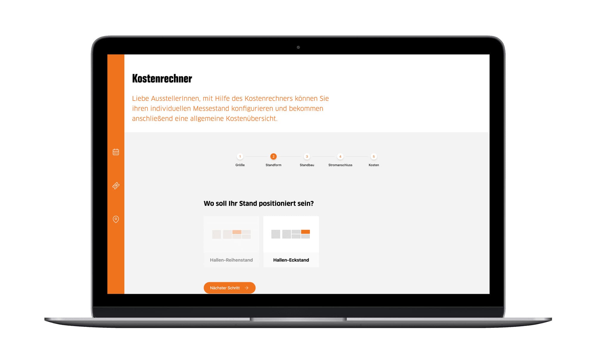 Messe Dornbirn Webportal Relaunch, Zeughaus Design 