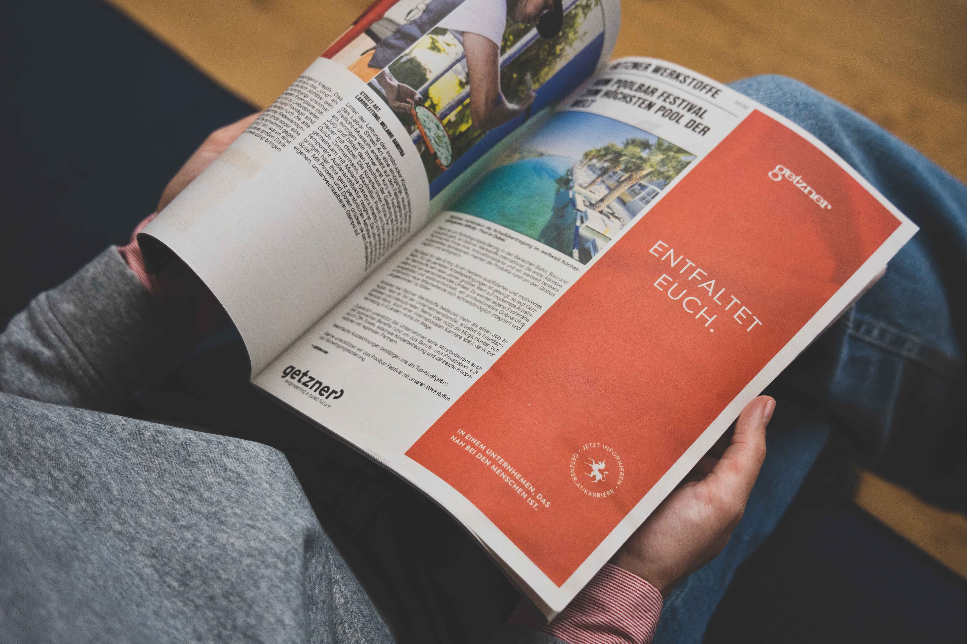 Getzner Textil Employer Branding, Zeughaus Design