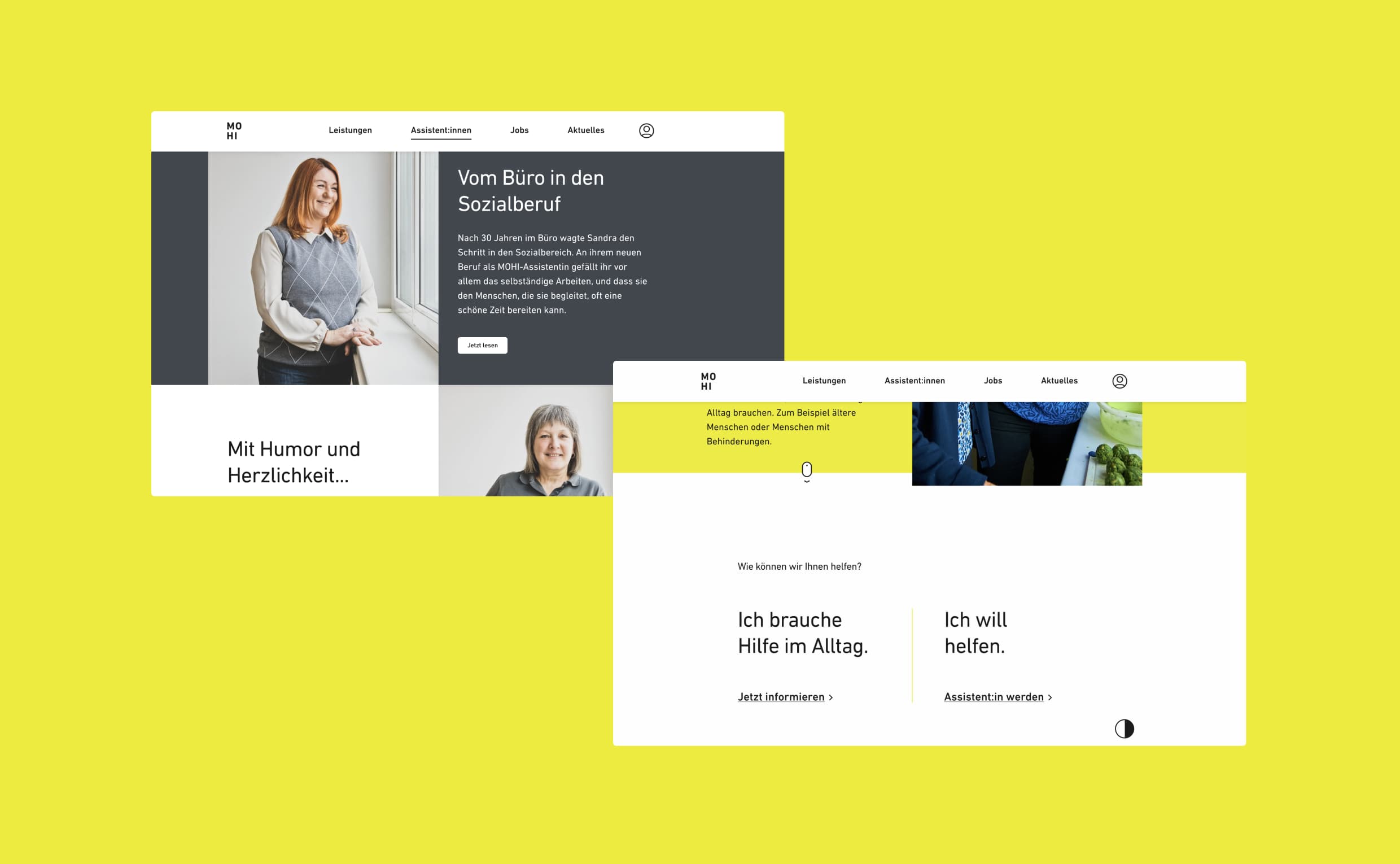 MOHI Dornbirn Website, Zeughaus Design