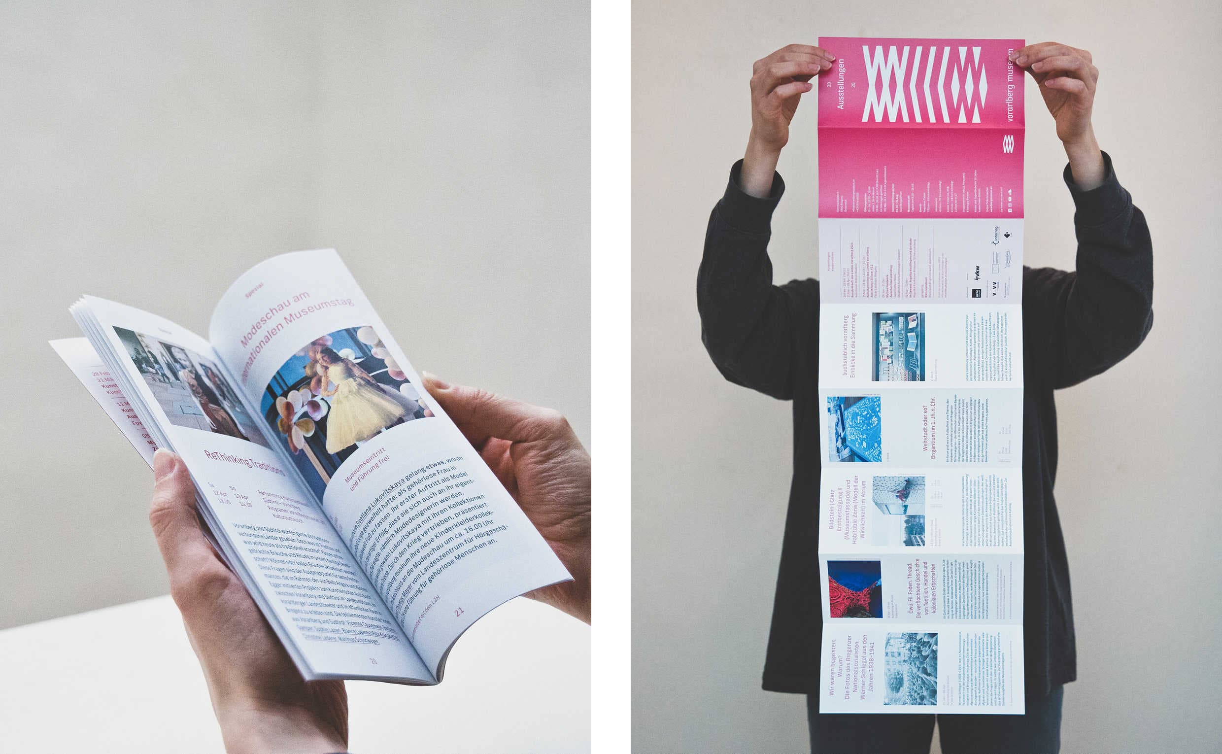 vorarlberg museum Branding, Zeughaus Design