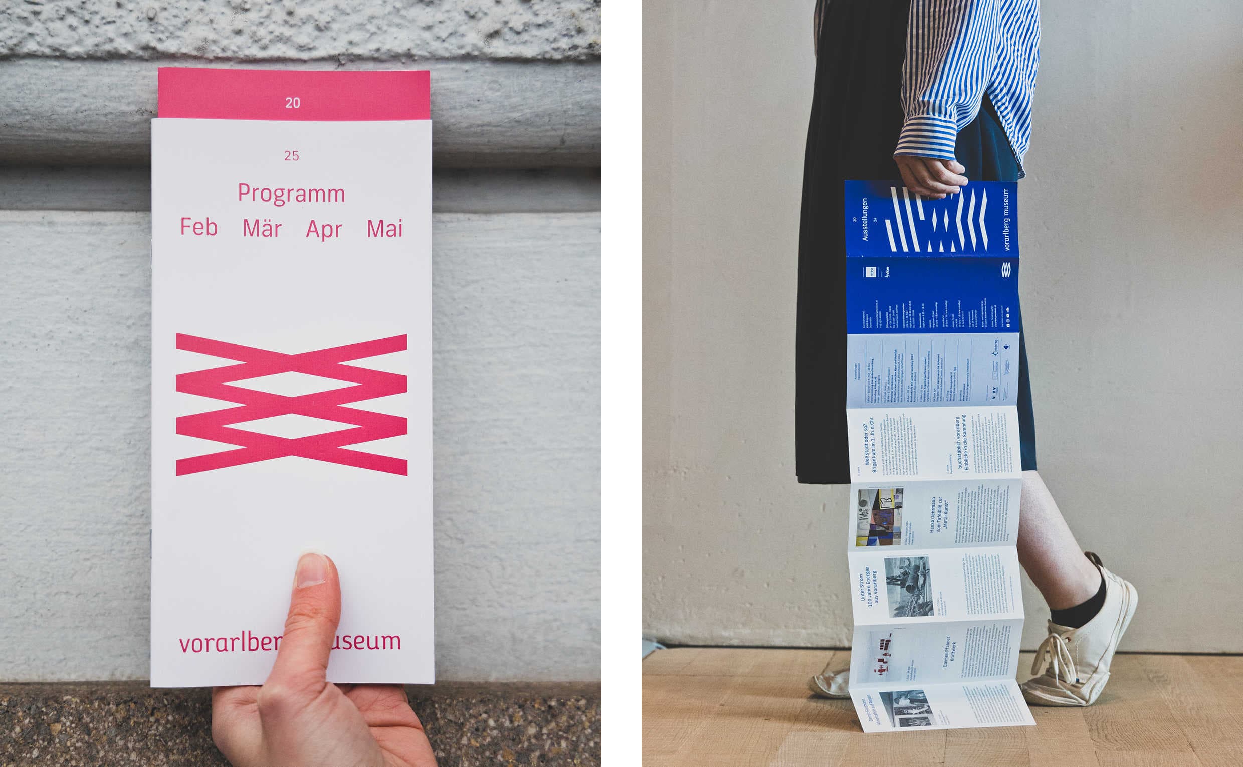 vorarlberg museum Branding, Zeughaus Design
