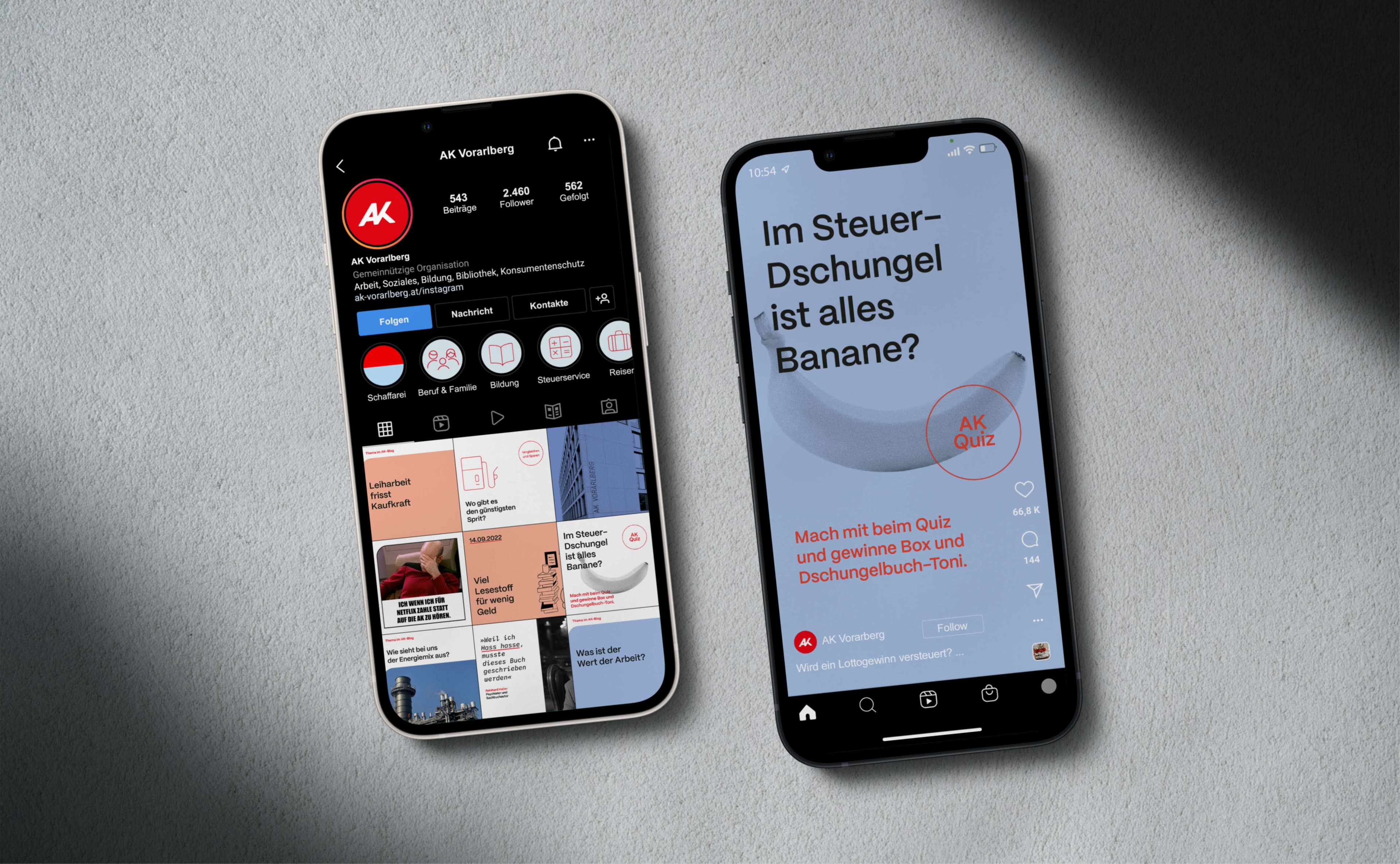 AK Vorarlberg Rebranding, Zeughaus Design