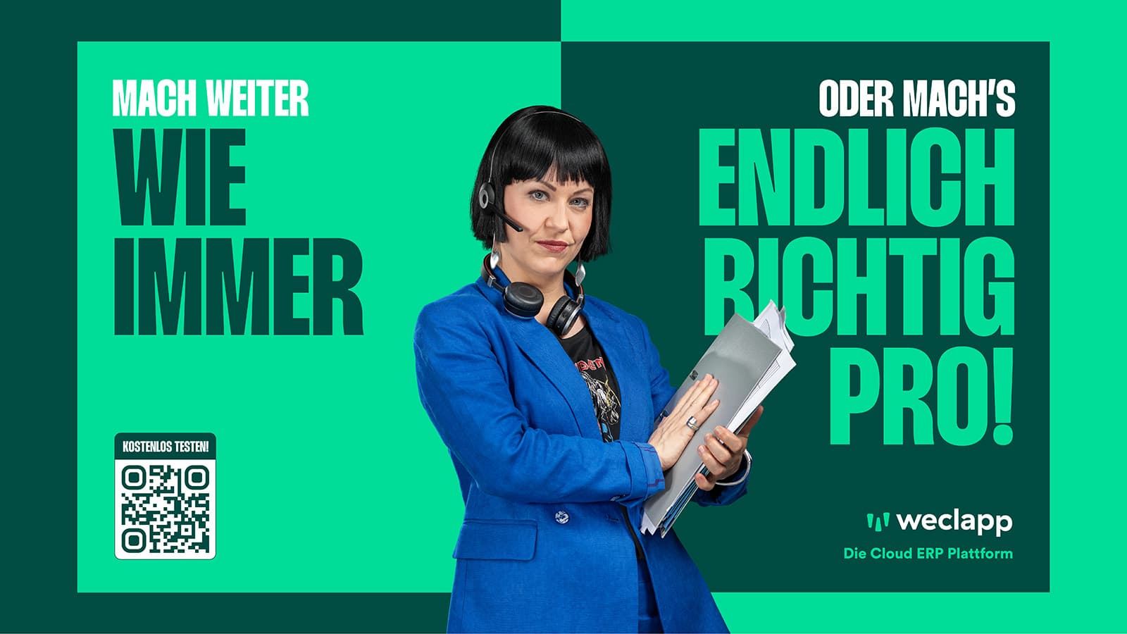 weclapp Kampagne, Zeughaus Design