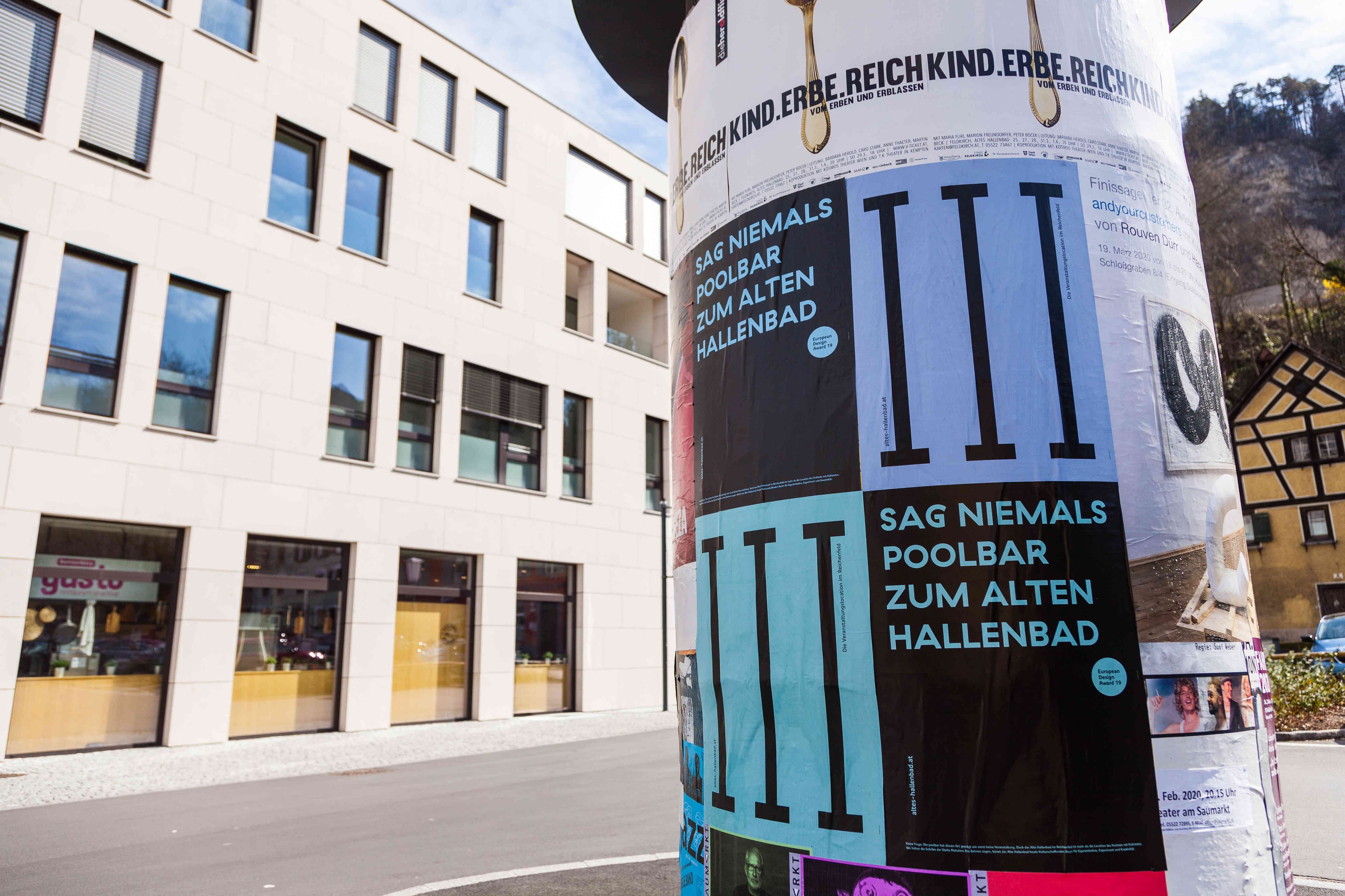 Altes Hallenbad Branding, Zeughaus Design