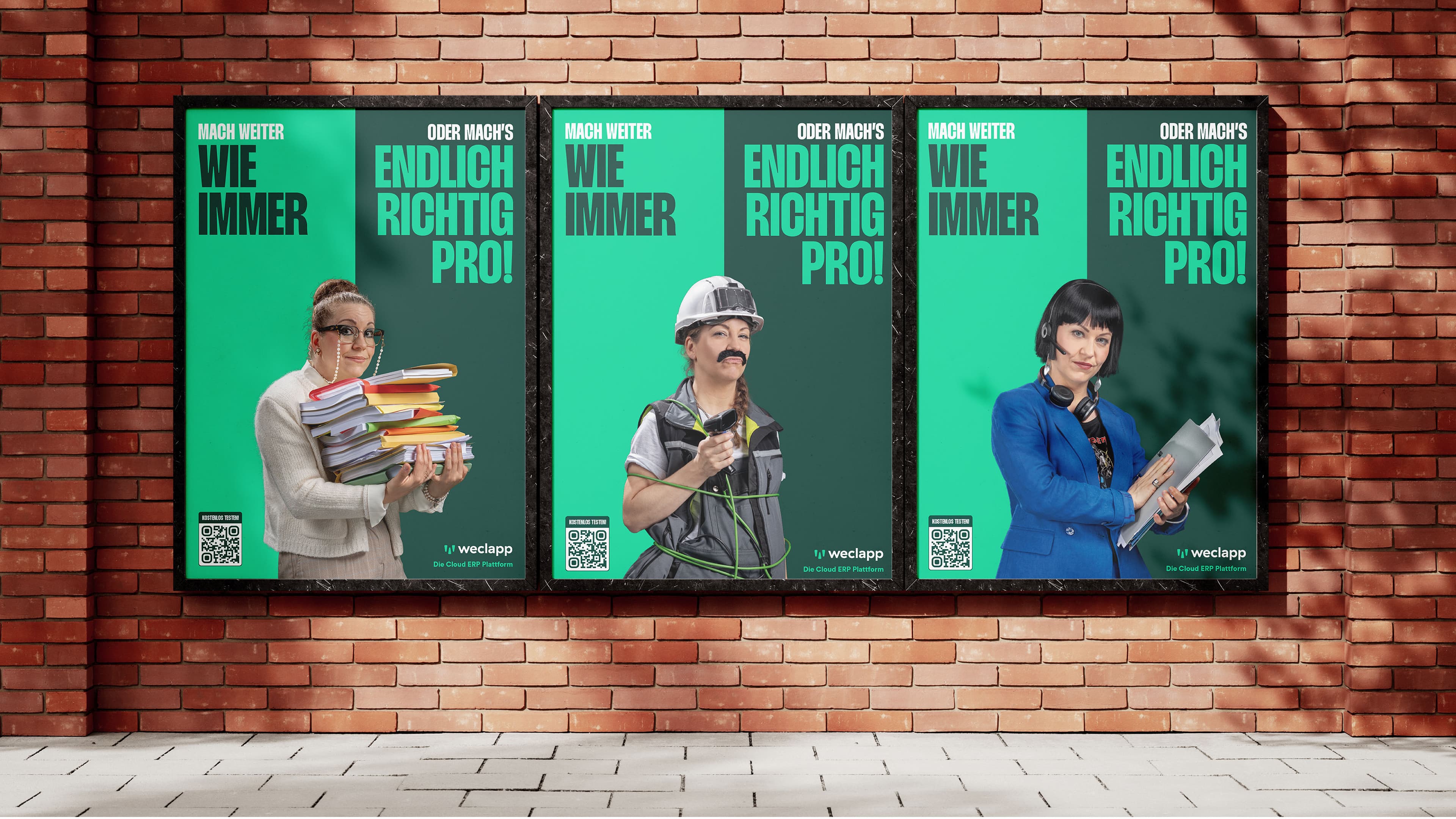 weclapp Kampagne, Zeughaus Design