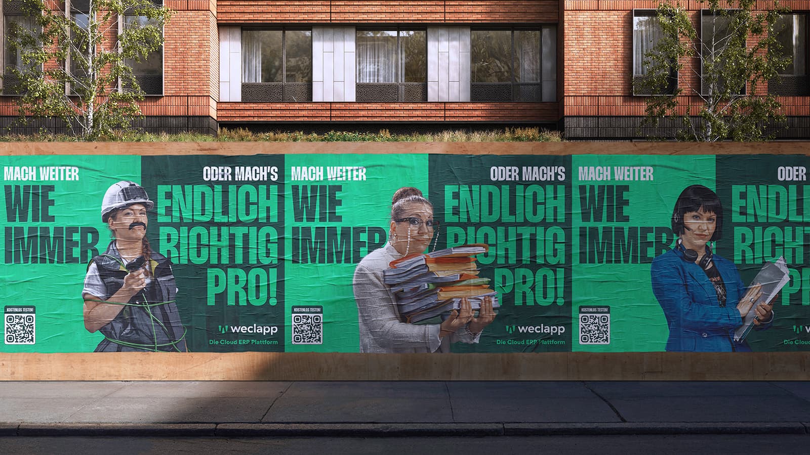 weclapp Kampagne, Zeughaus Design