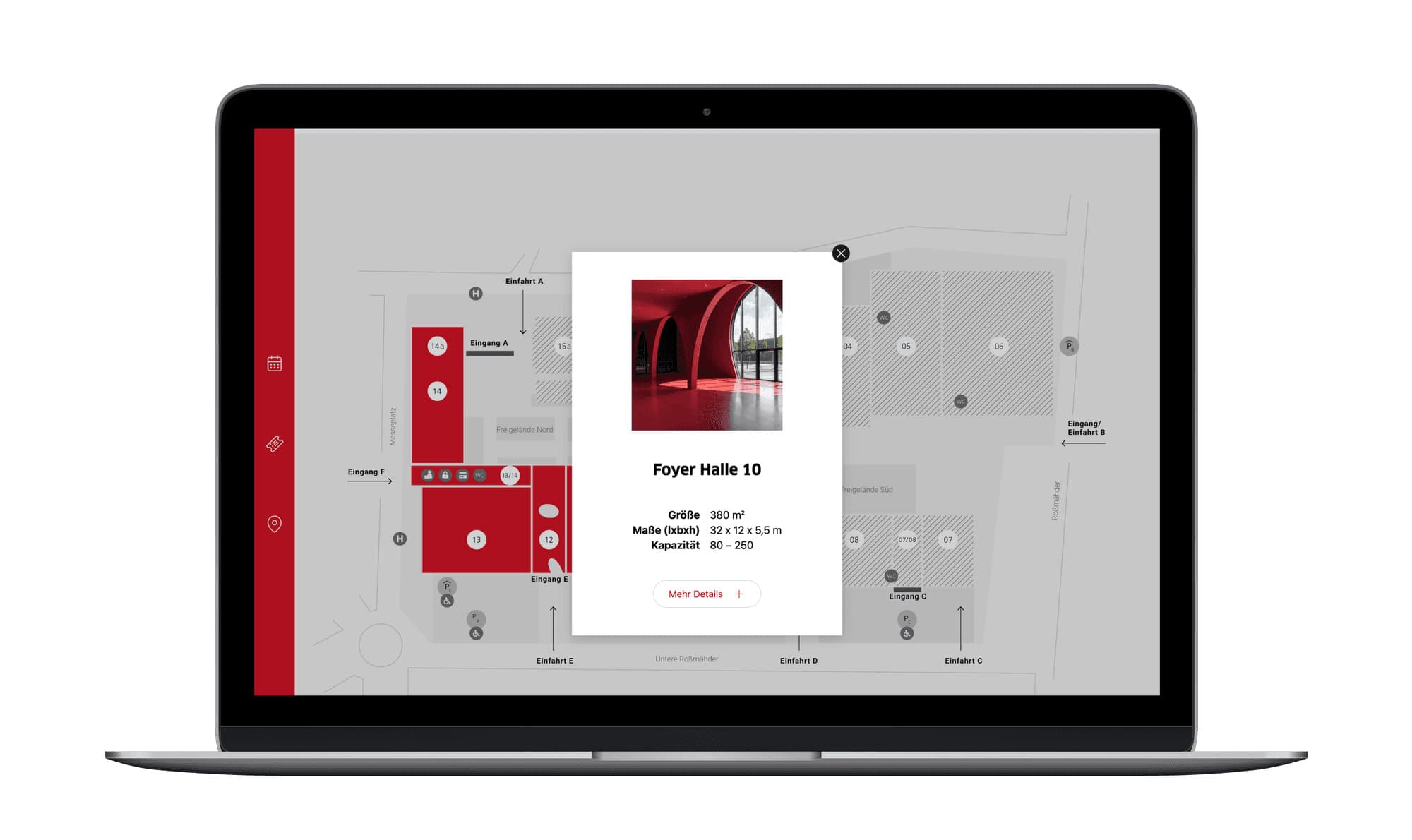 Messe Dornbirn Webportal Relaunch, Zeughaus Design 
