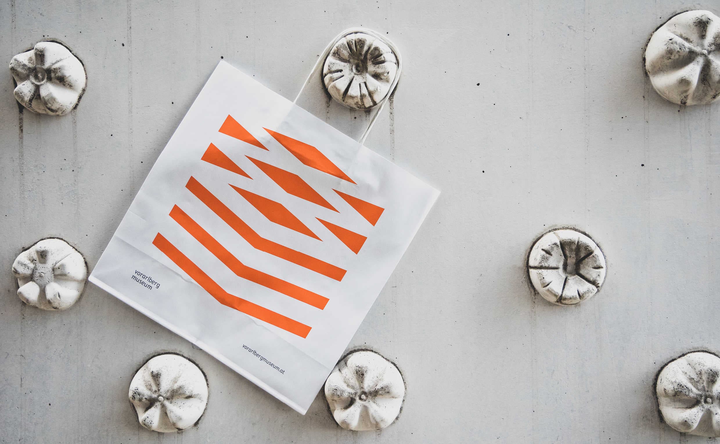 vorarlberg museum Branding, Zeughaus Design