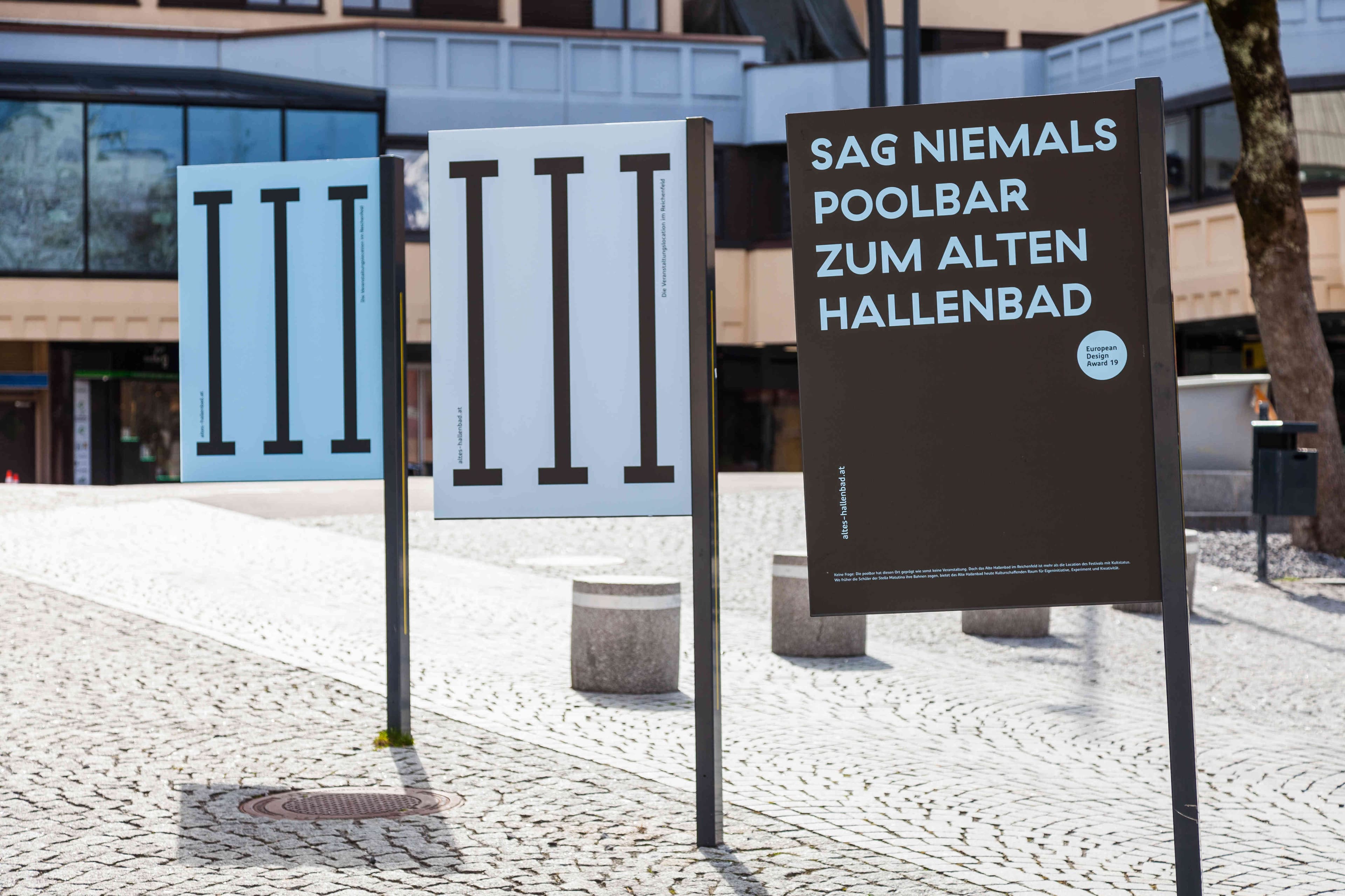 Altes Hallenbad Branding, Zeughaus Design