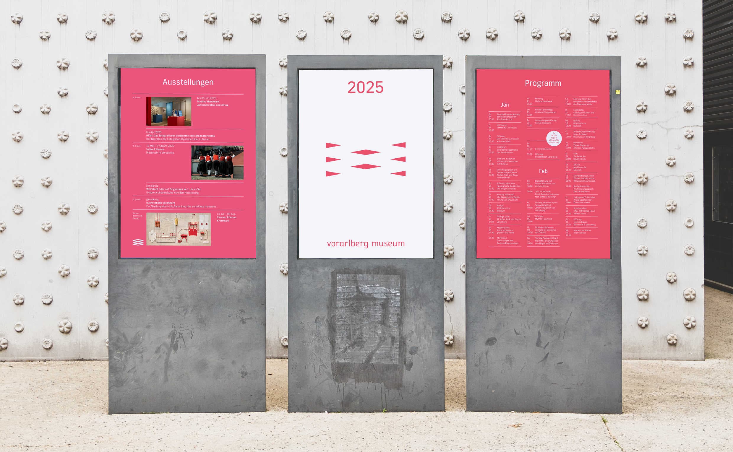 vorarlberg museum Branding, Zeughaus Design
