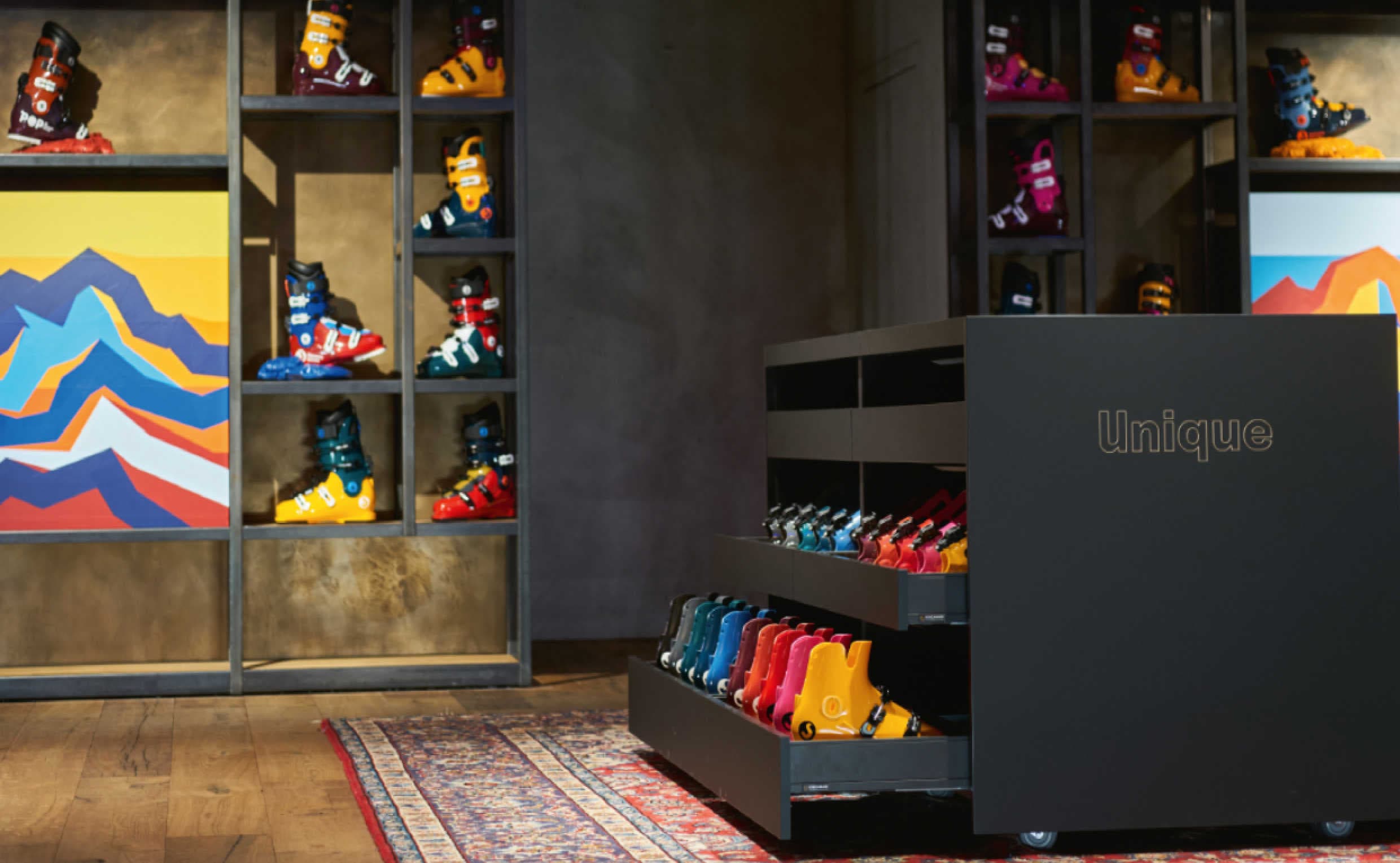 Skibootique, Zeughaus Design