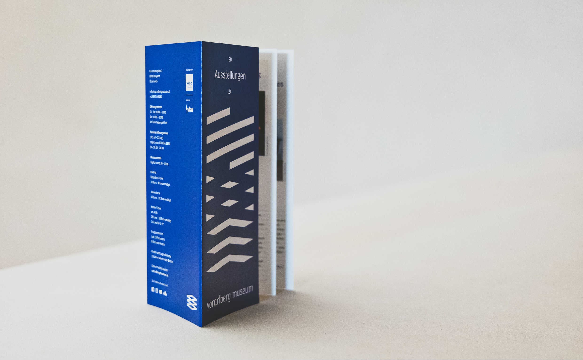 vorarlberg museum Branding, Zeughaus Design