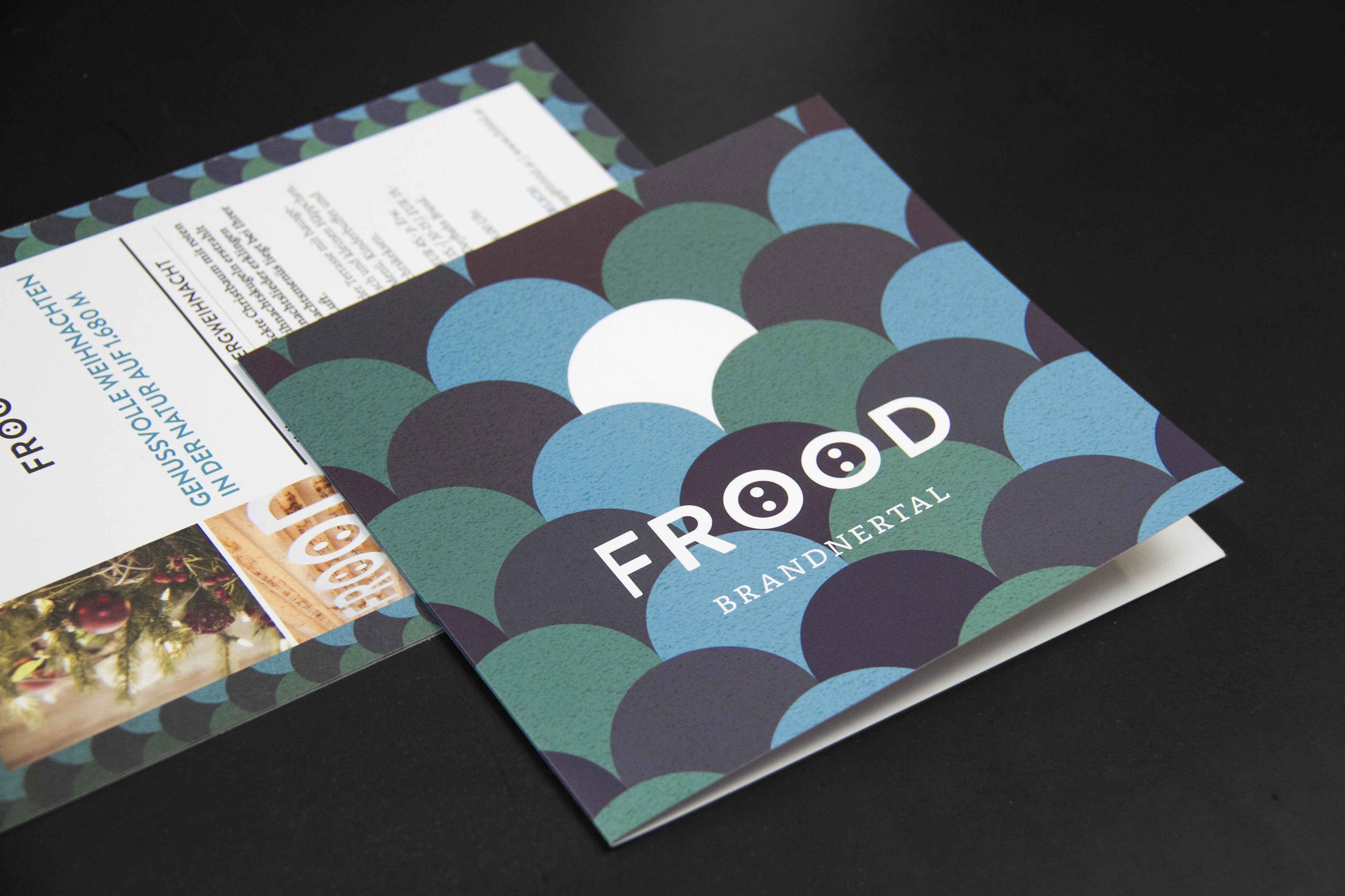 Frööd Bergrestaurant Branding, Zeughaus Design 