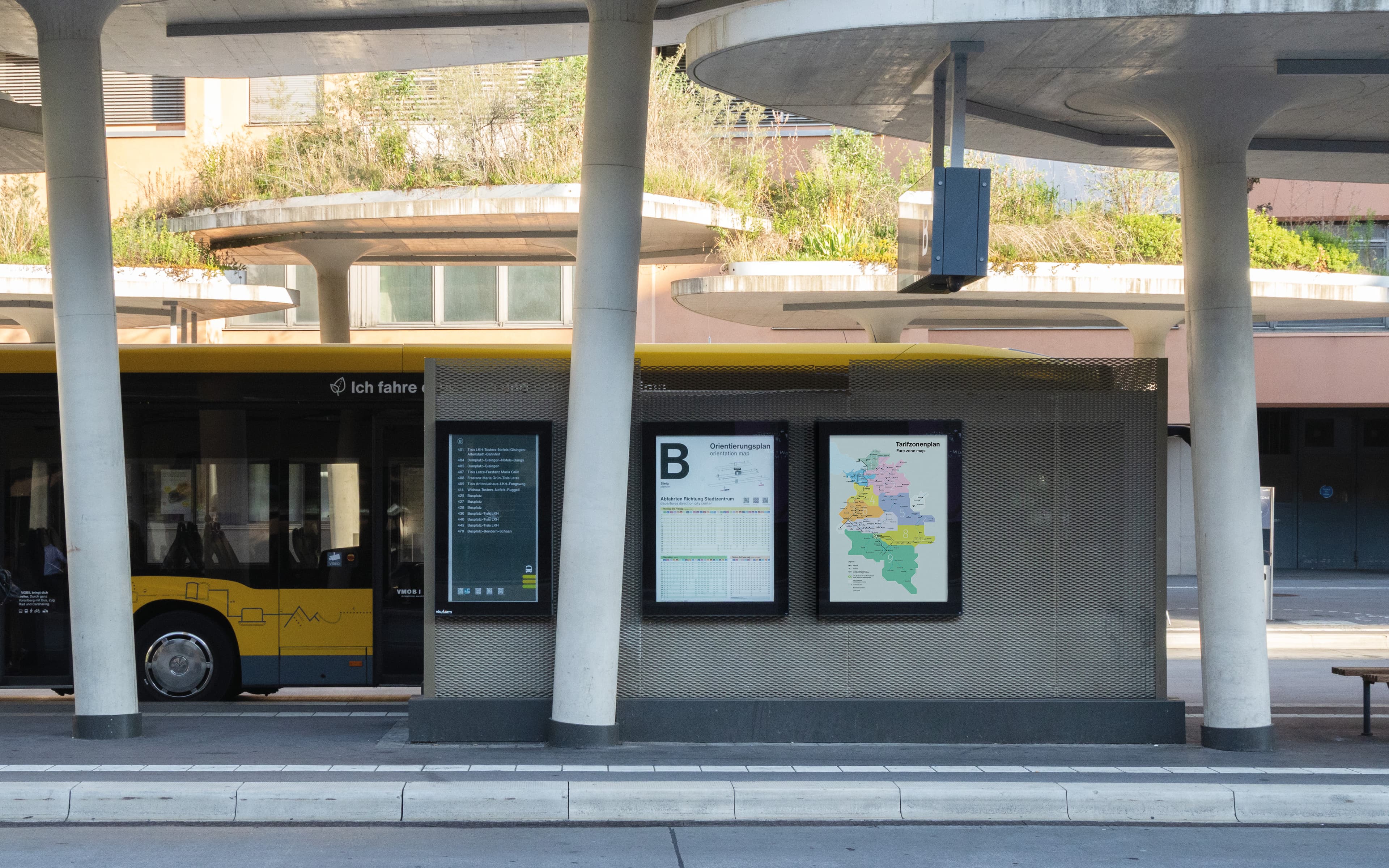 VMOBIL Tarifzonenplan Moodbild Busplatz