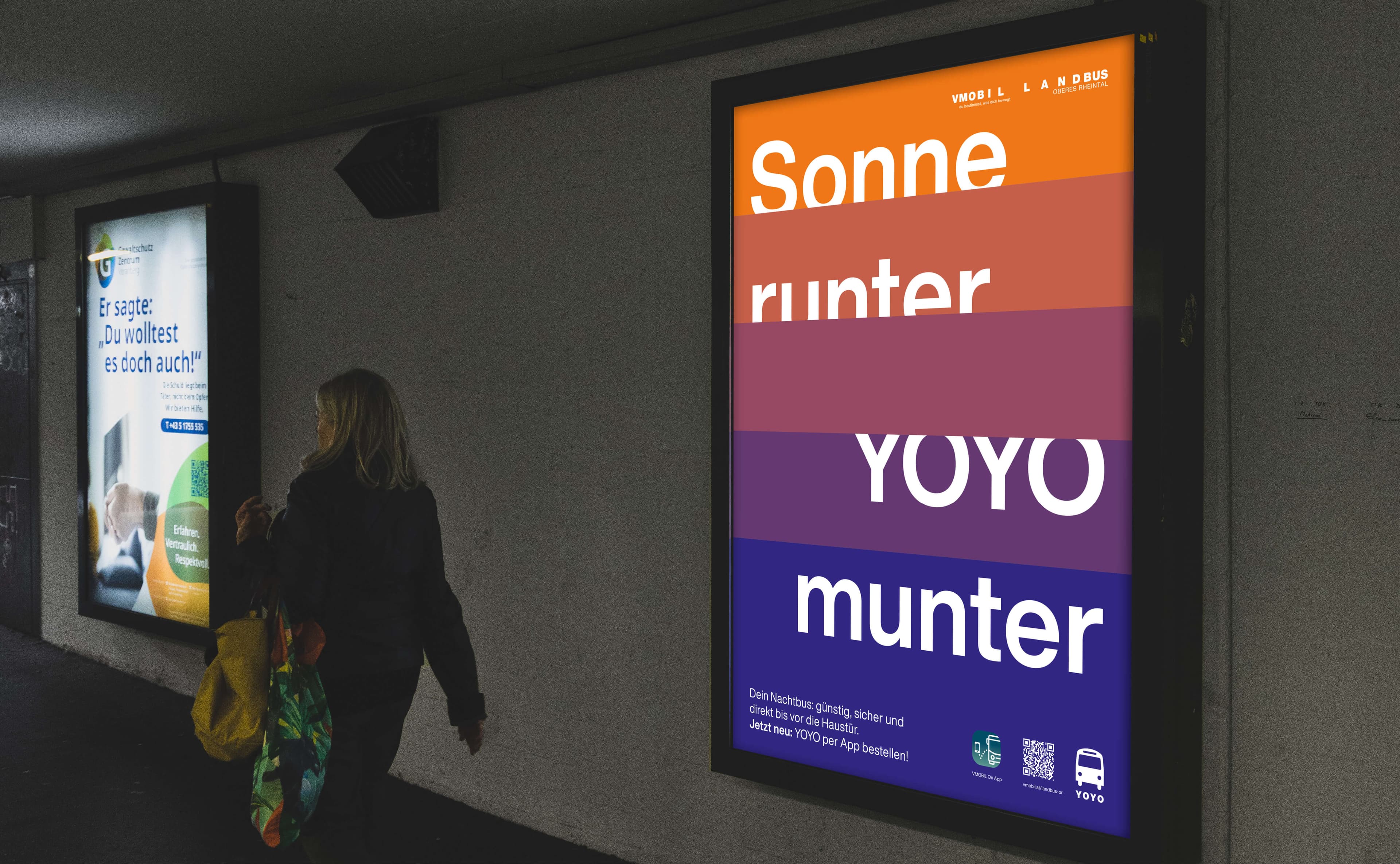YOYO Nachtbus Re-Design, Zeughaus Design