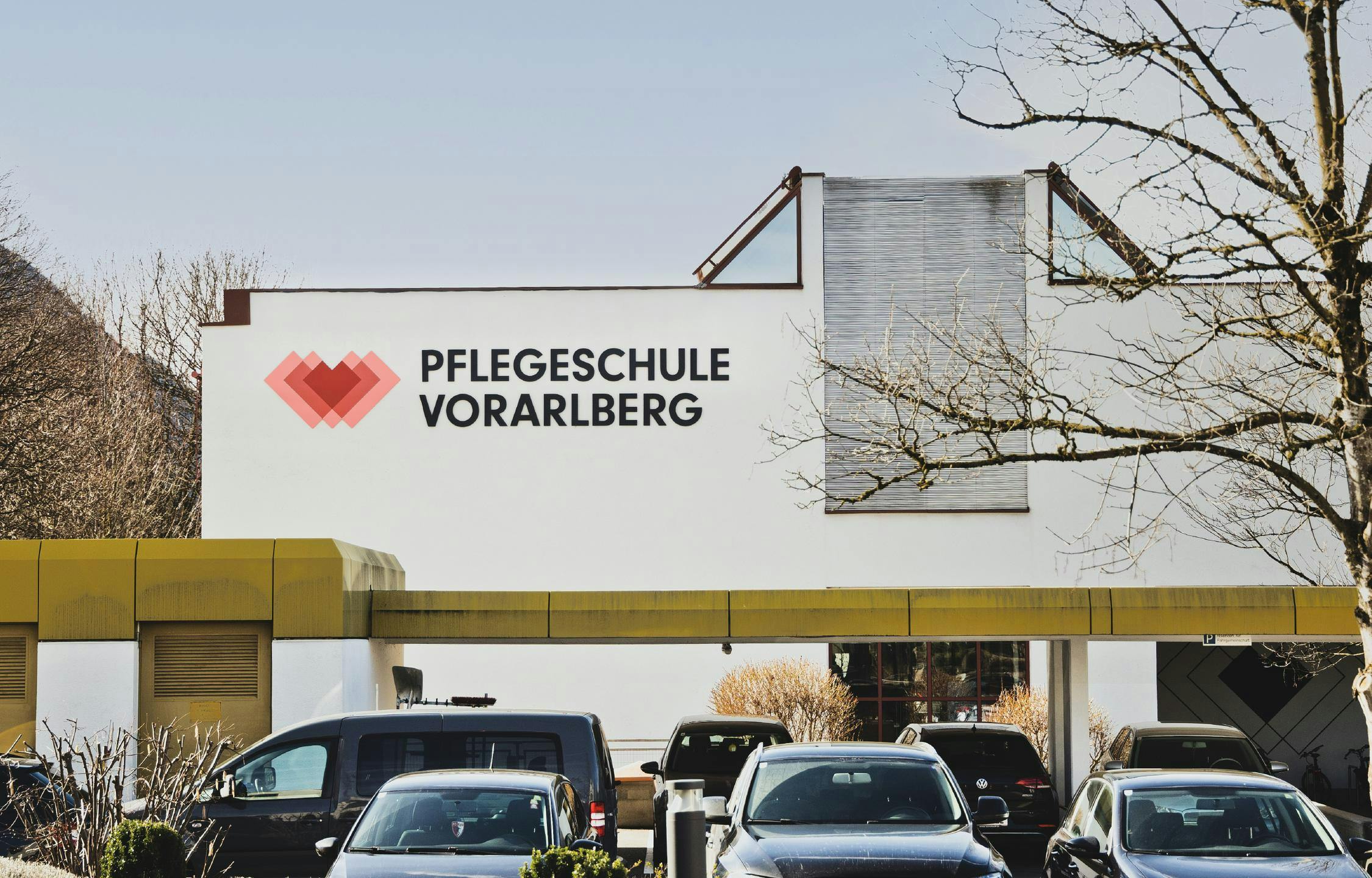 Pflegeschule Vorarlberg, Zeughaus Design © Patricia Keckeis