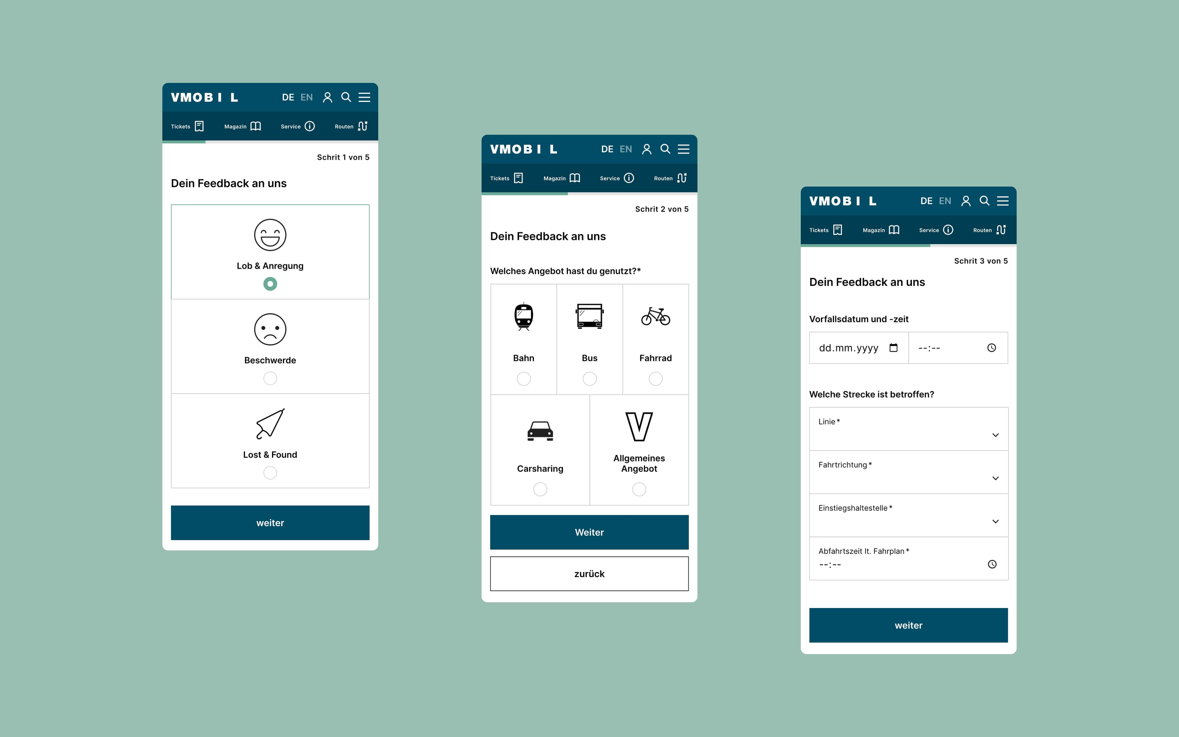 VMOBIL Website