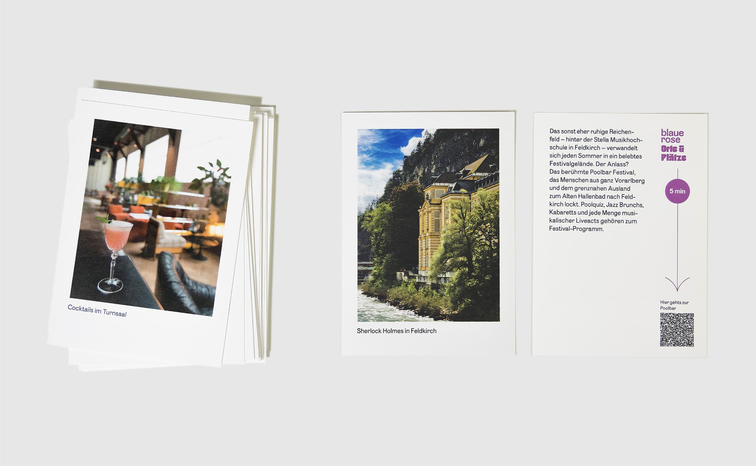 Hotel blaue rose Branding, Zeughaus Design