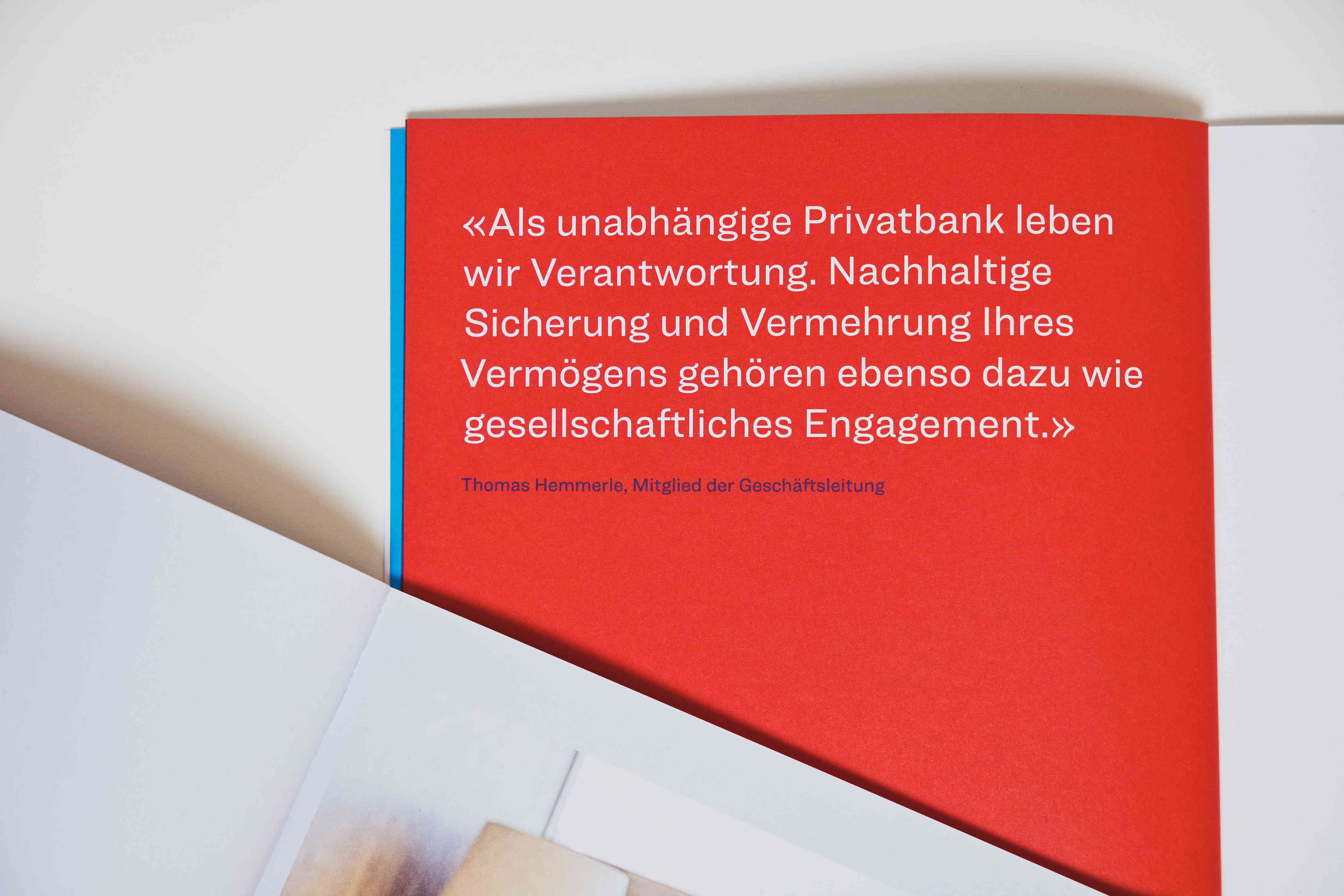 Neue Bank AG Brand Design, Zeughaus Design
