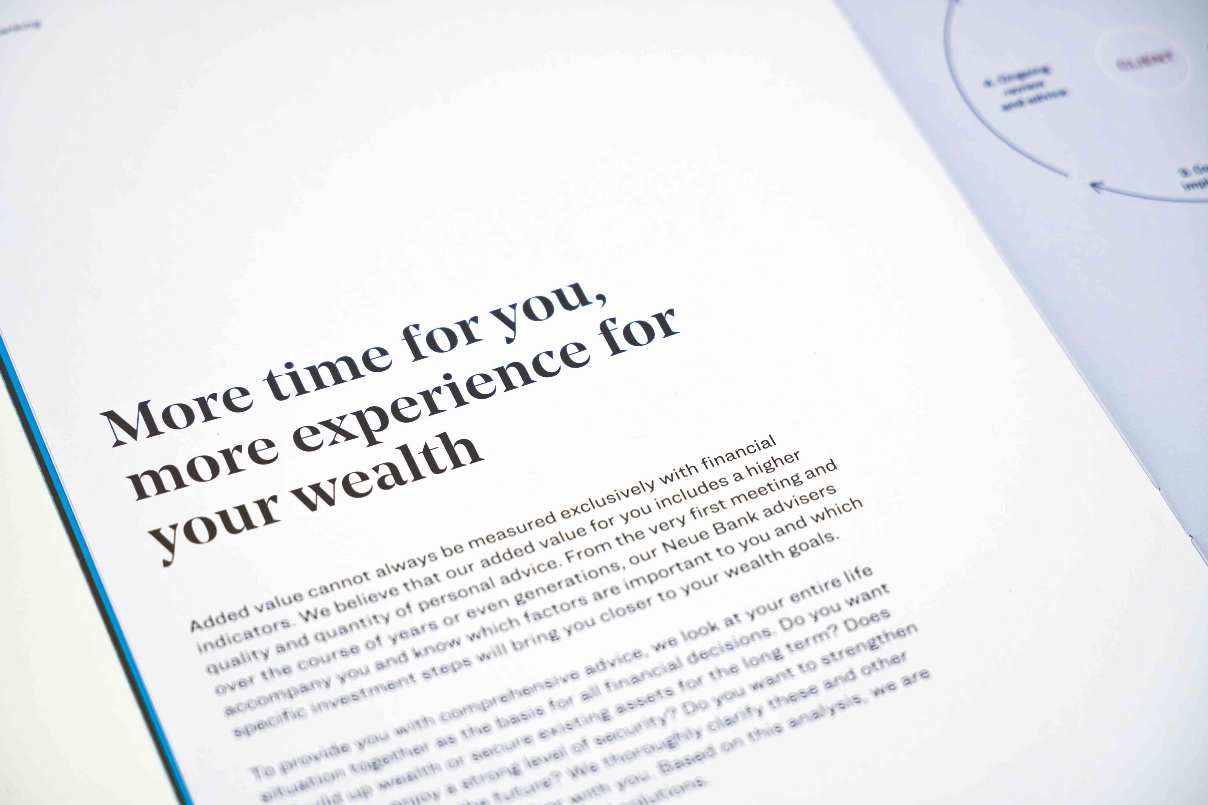 Neue Bank AG Brand Design, Zeughaus Design