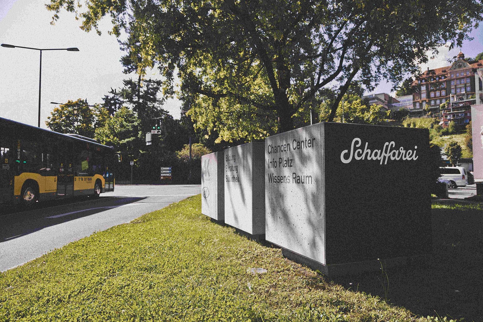 Schaffarei Signaletik, Zeughaus Design