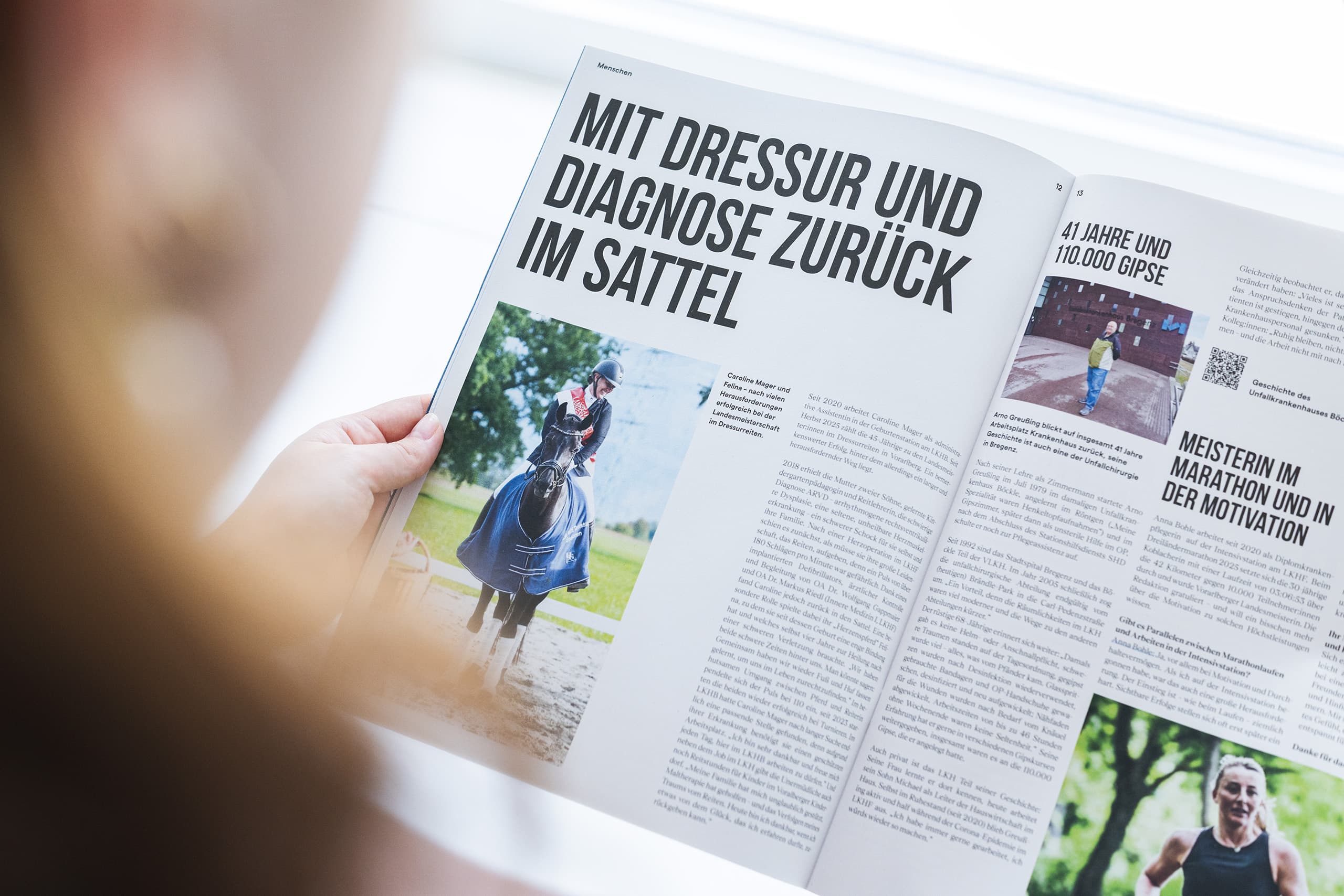 Mitarbeiter:innenmagazin VLKH, Zeughaus Design