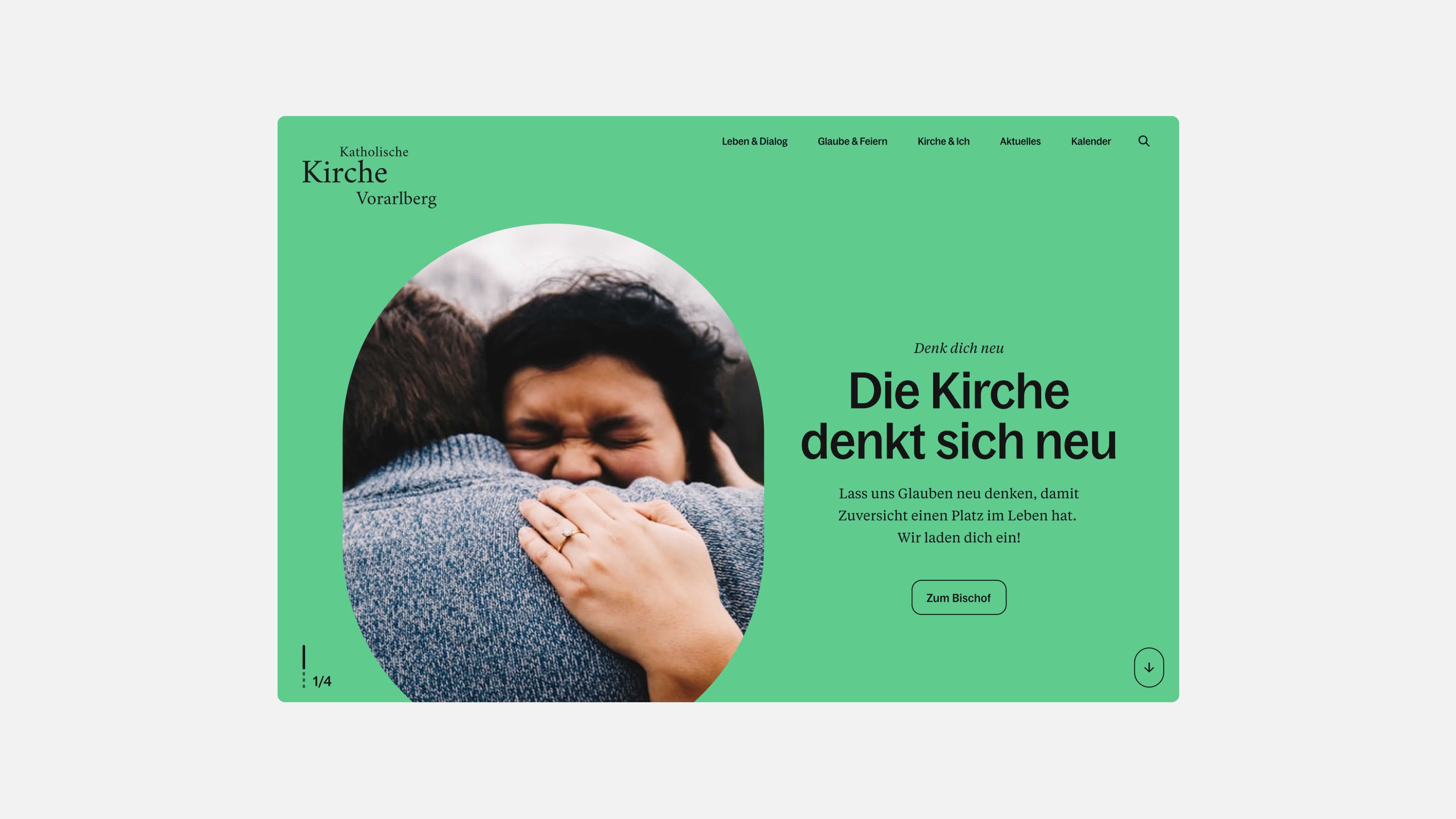 KKV Website, Zeughaus Design