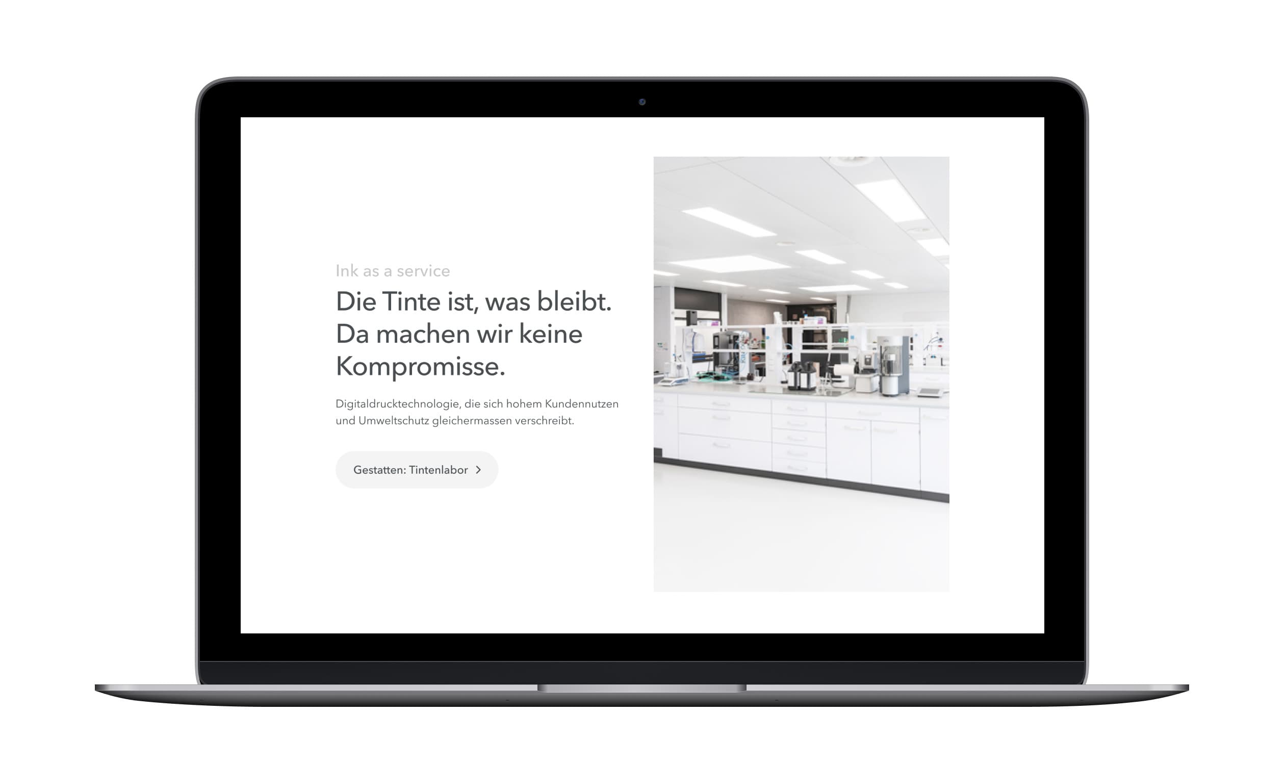 swissQprint Website Relaunch, Zeughaus Design