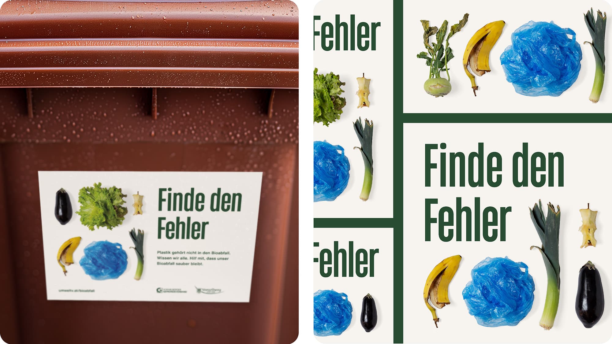 Bioabfallkampagne, Zeughaus Design