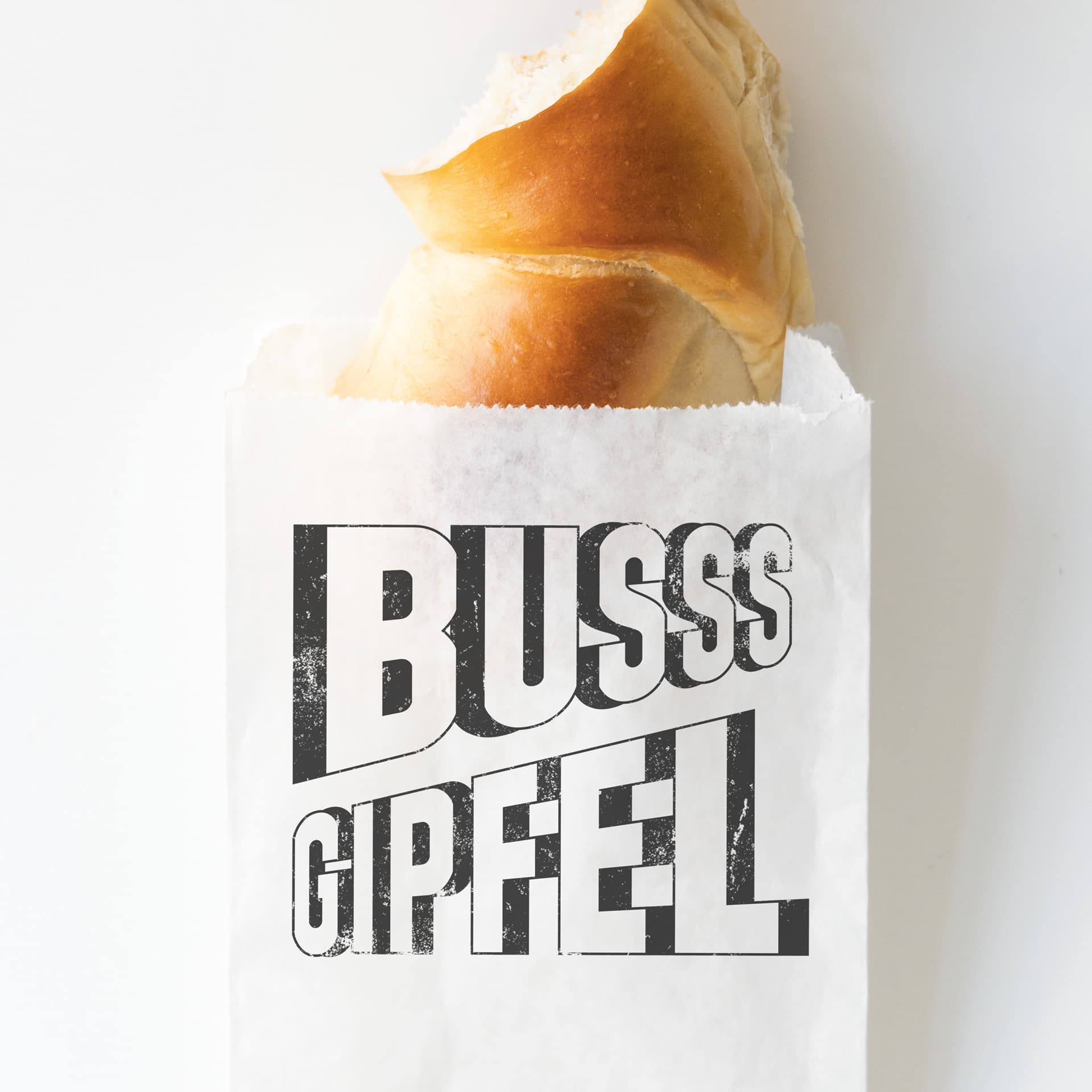 Walsertal ÖPNV Kampagne · Frühstückstüte