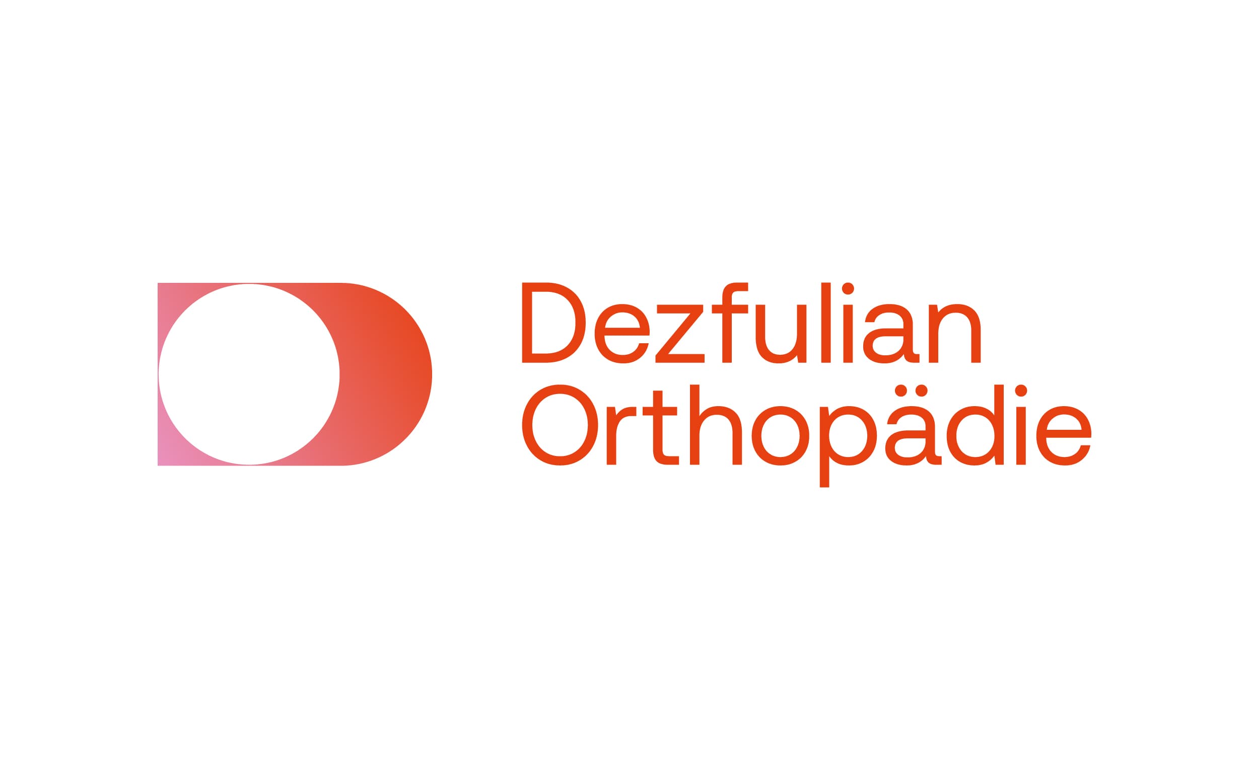 Dezfulian Orthopädie Brand Design, Zeughaus Design