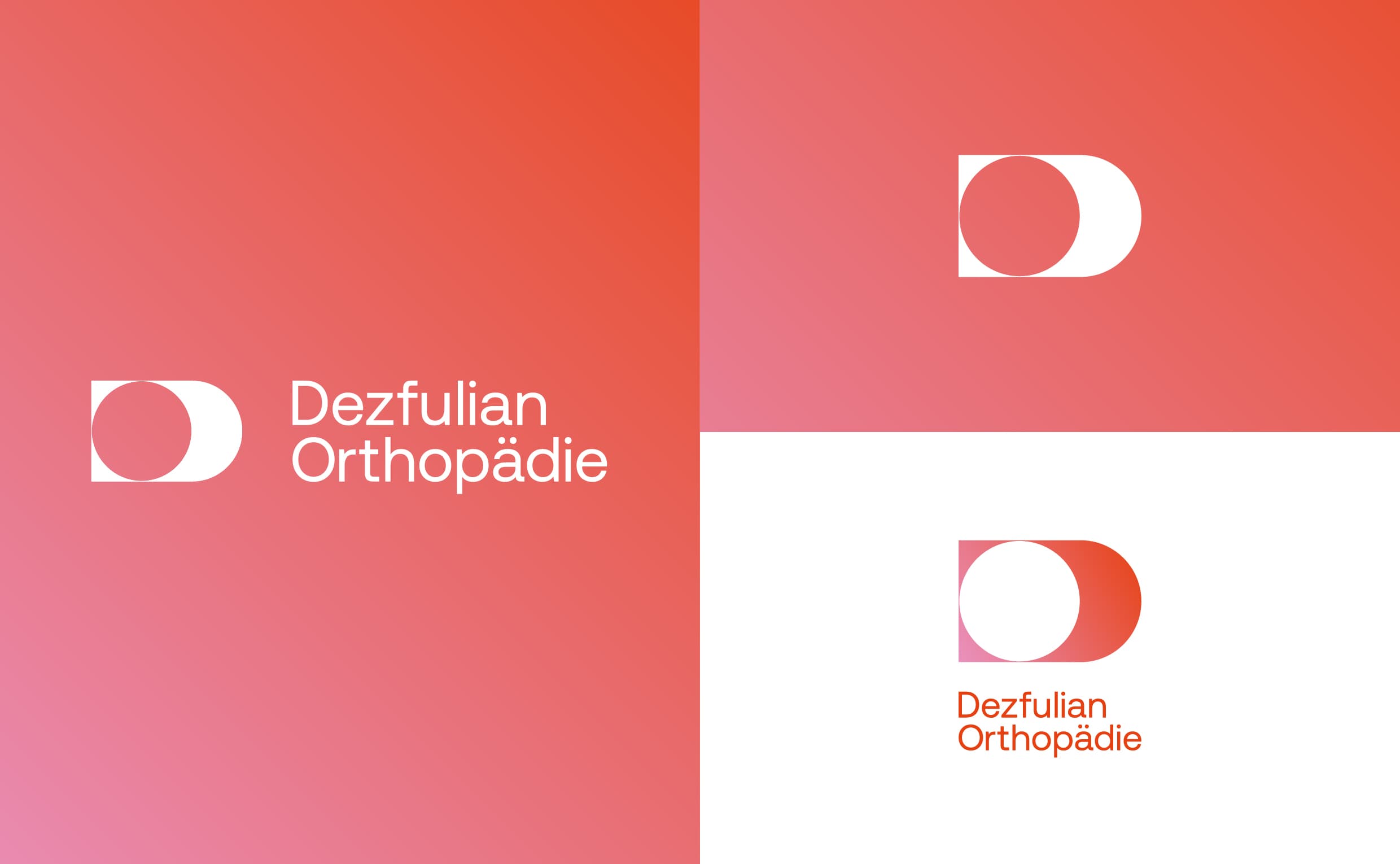 Dezfulian Orthopädie Brand Design, Zeughaus Design