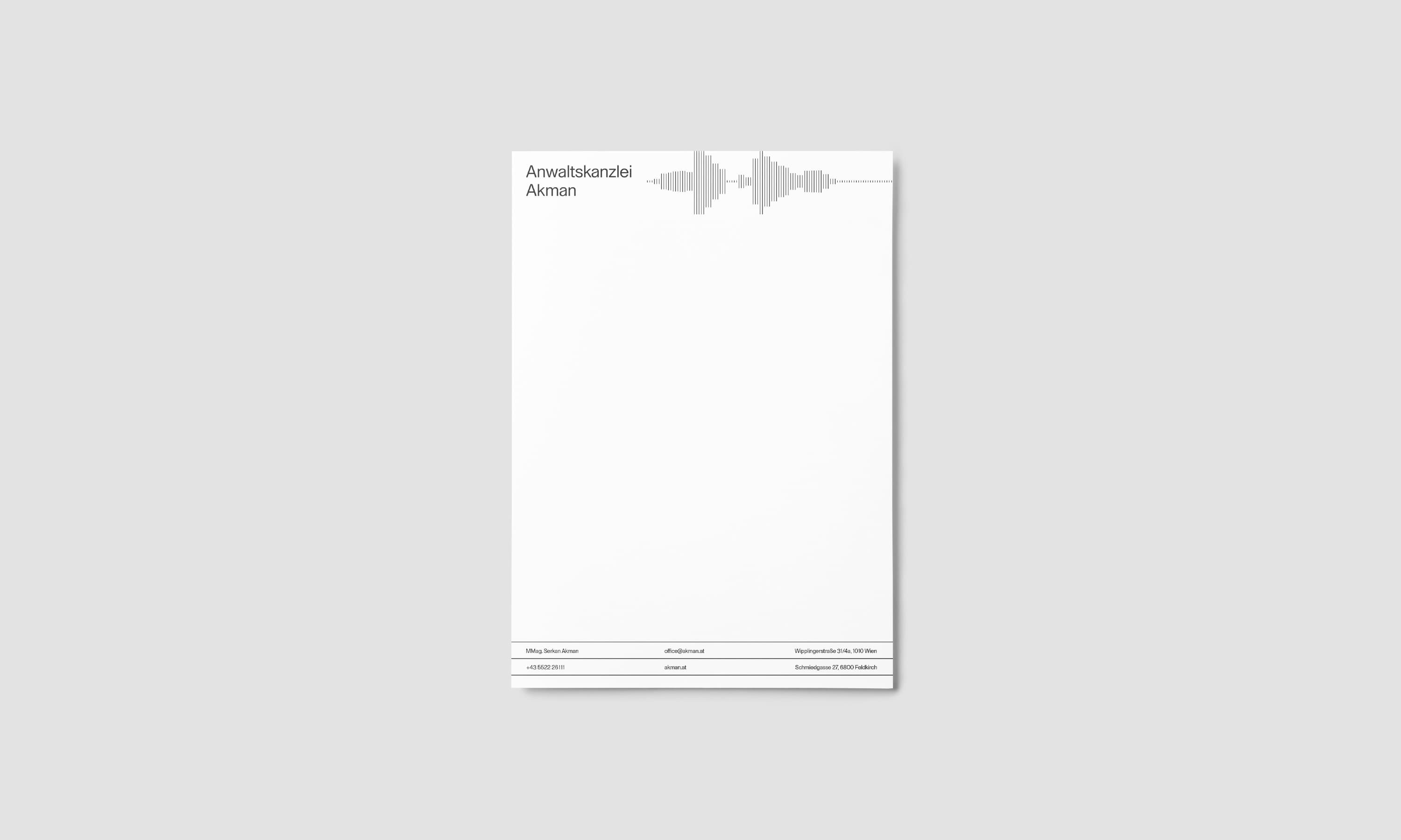 Anwaltskanzlei Akman, Zeughaus Design