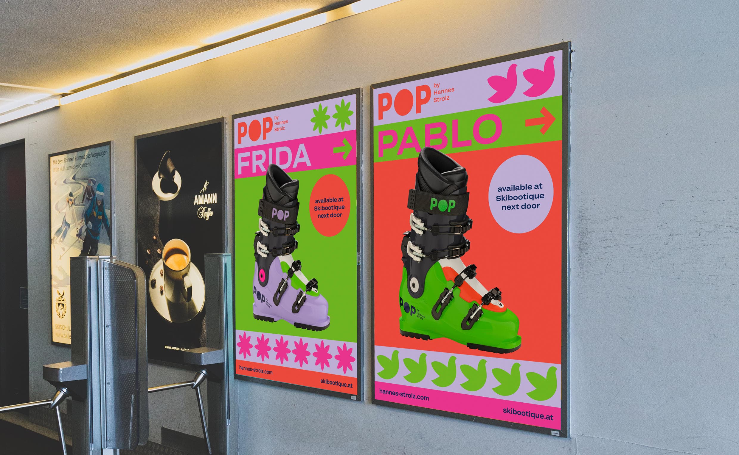 Frida & Pablo Skiboots, Zeughaus Design