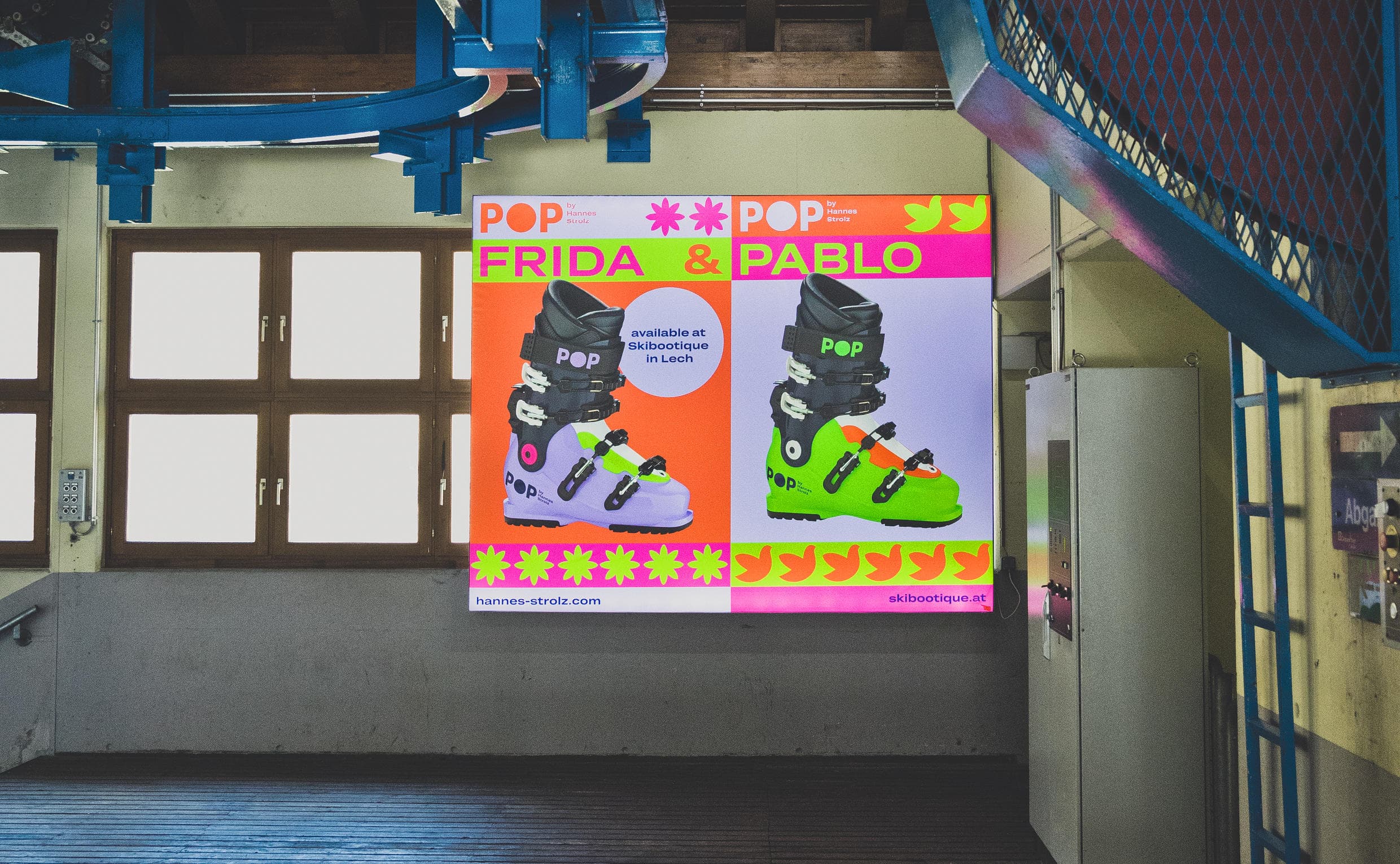 Frida & Pablo Skiboots, Zeughaus Design