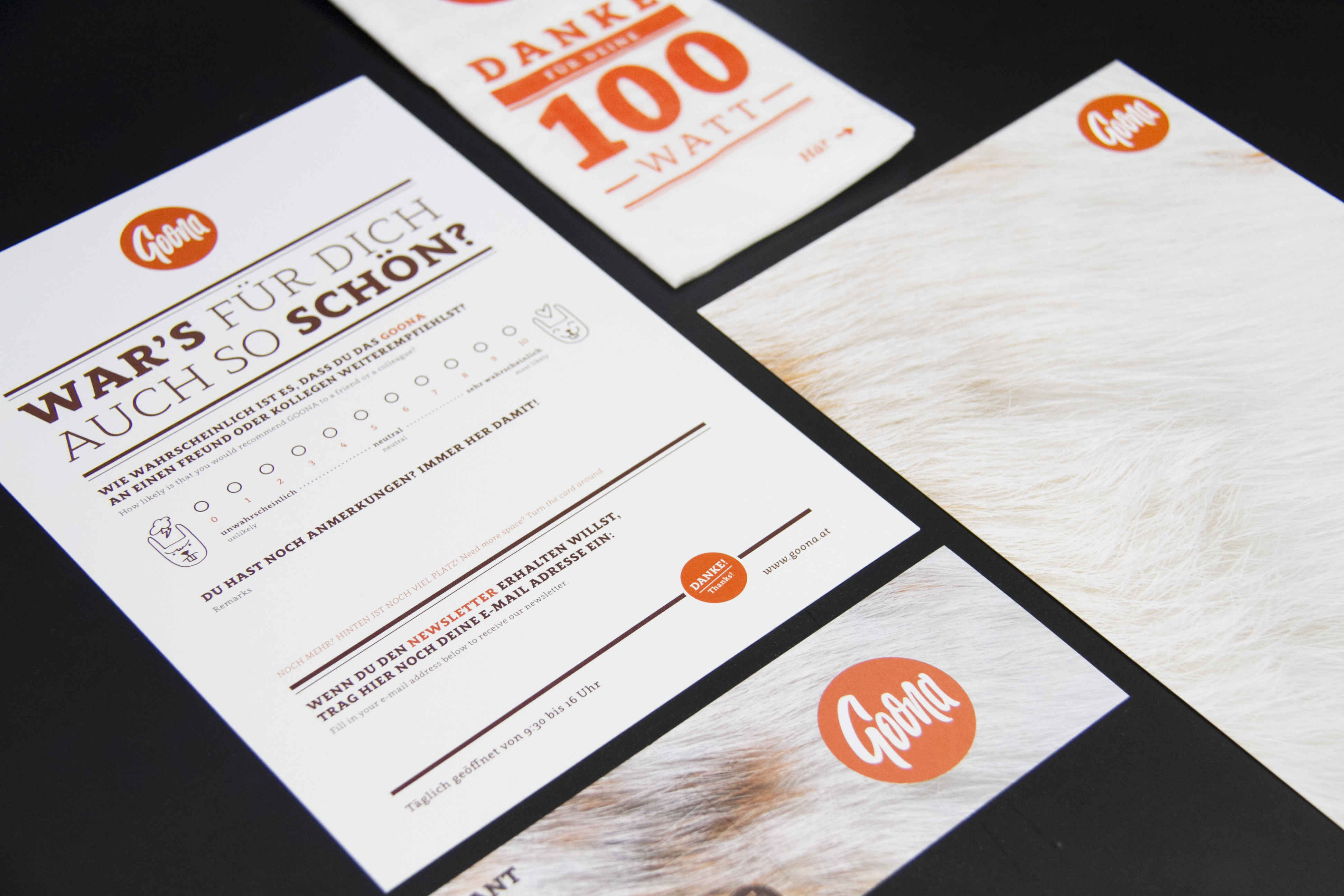 Goona Branding, Zeughaus Design