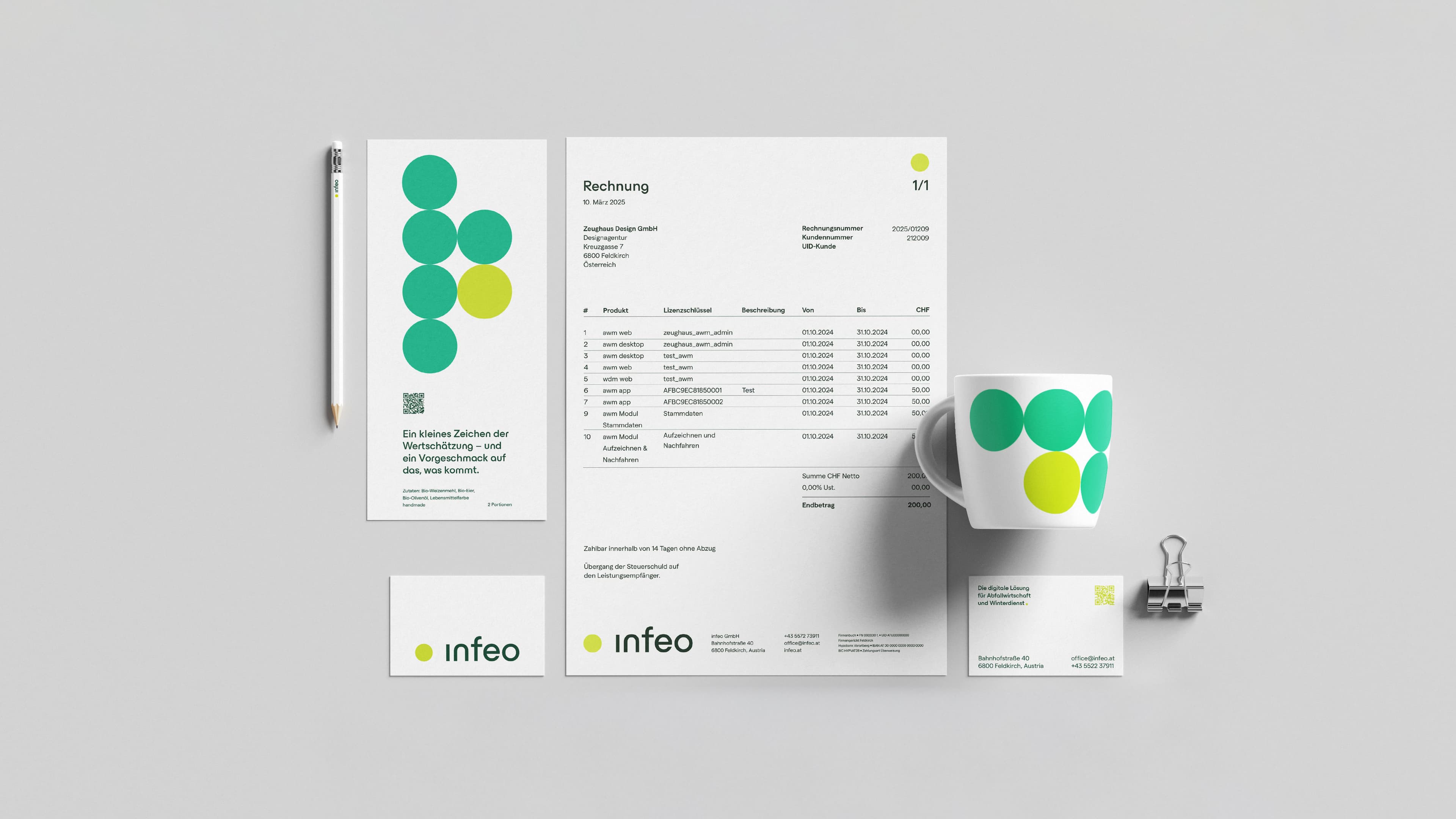 infeo Branding und Digital, Zeughaus Design