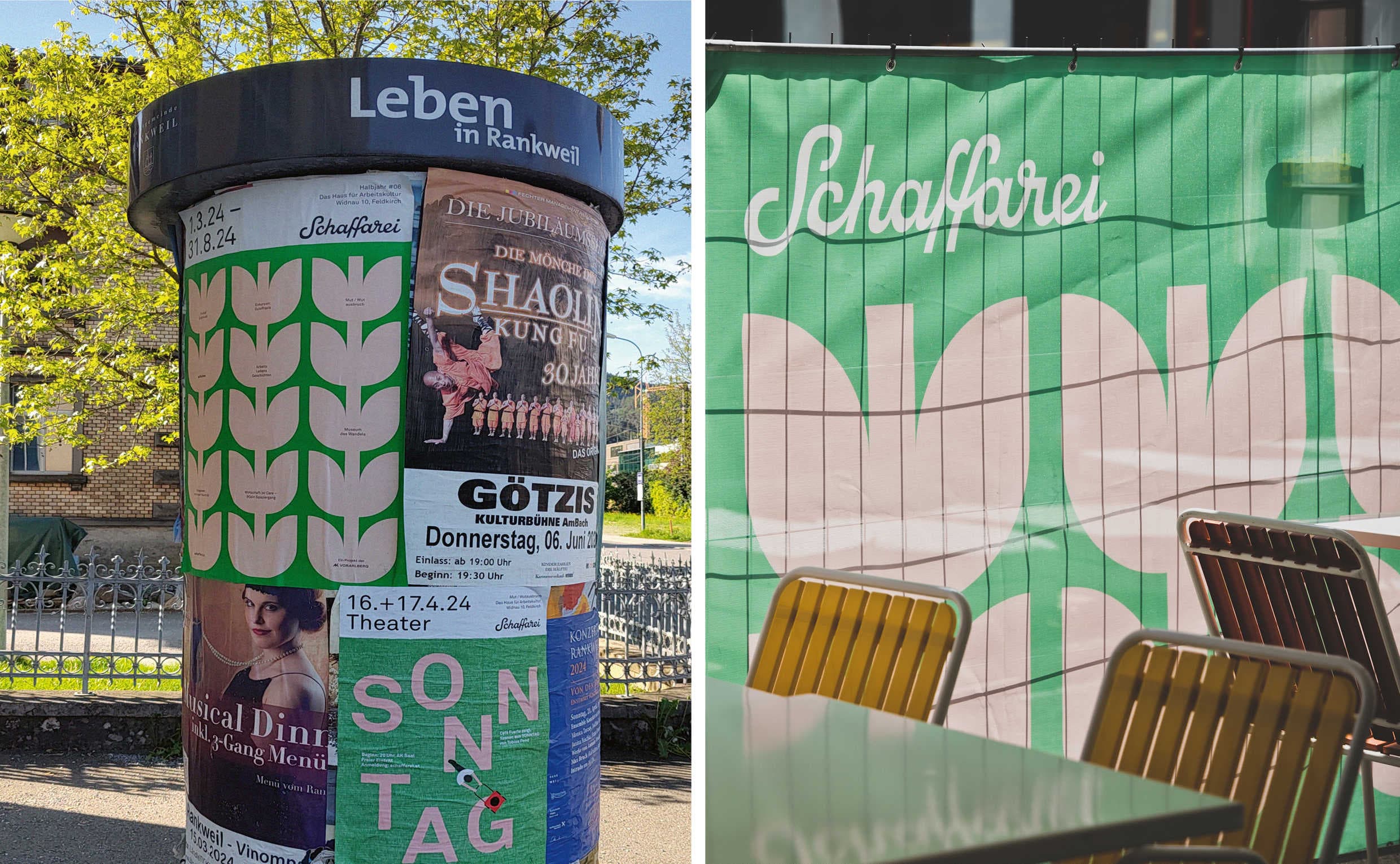 Schaffarei Halbjahre, Zeughaus Design