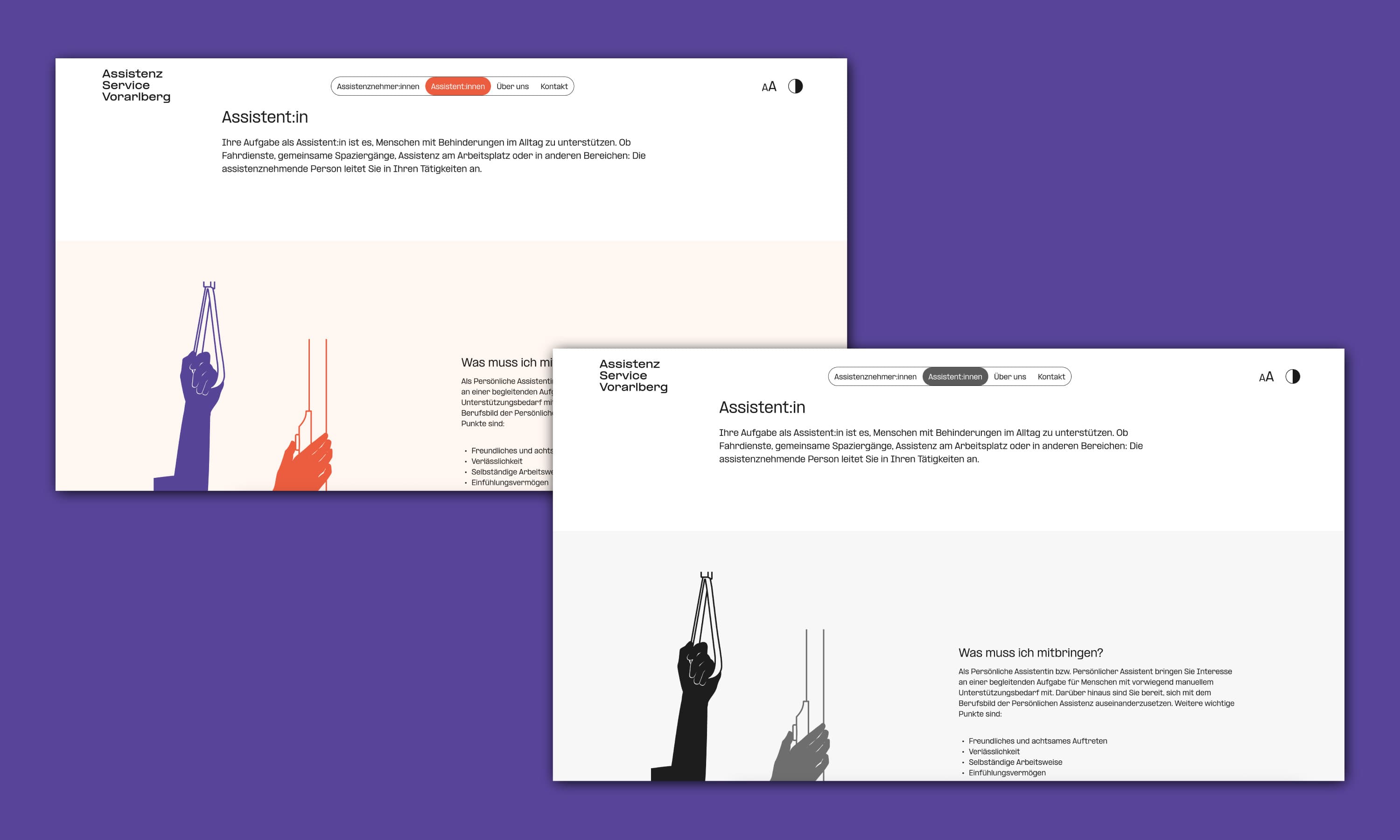 Assistenz-Service, Zeughaus Design