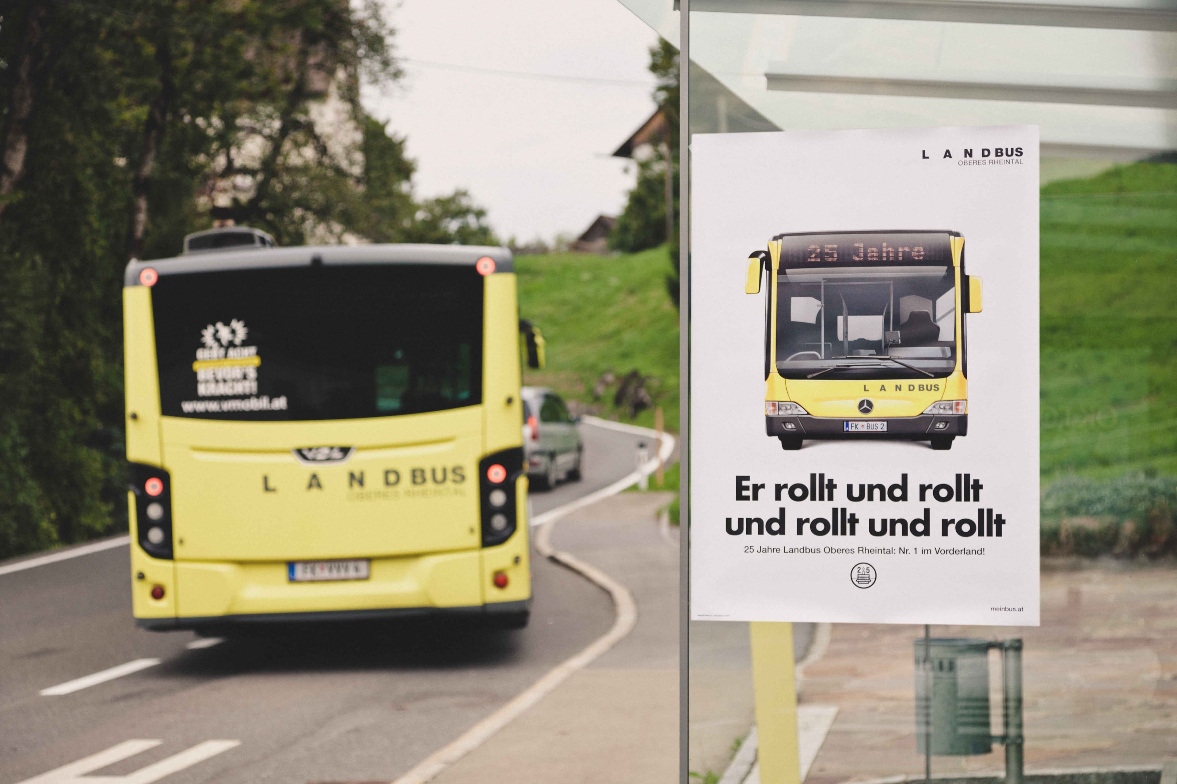 Stadtbus Landbus 25 Jahre, Zeughaus Design