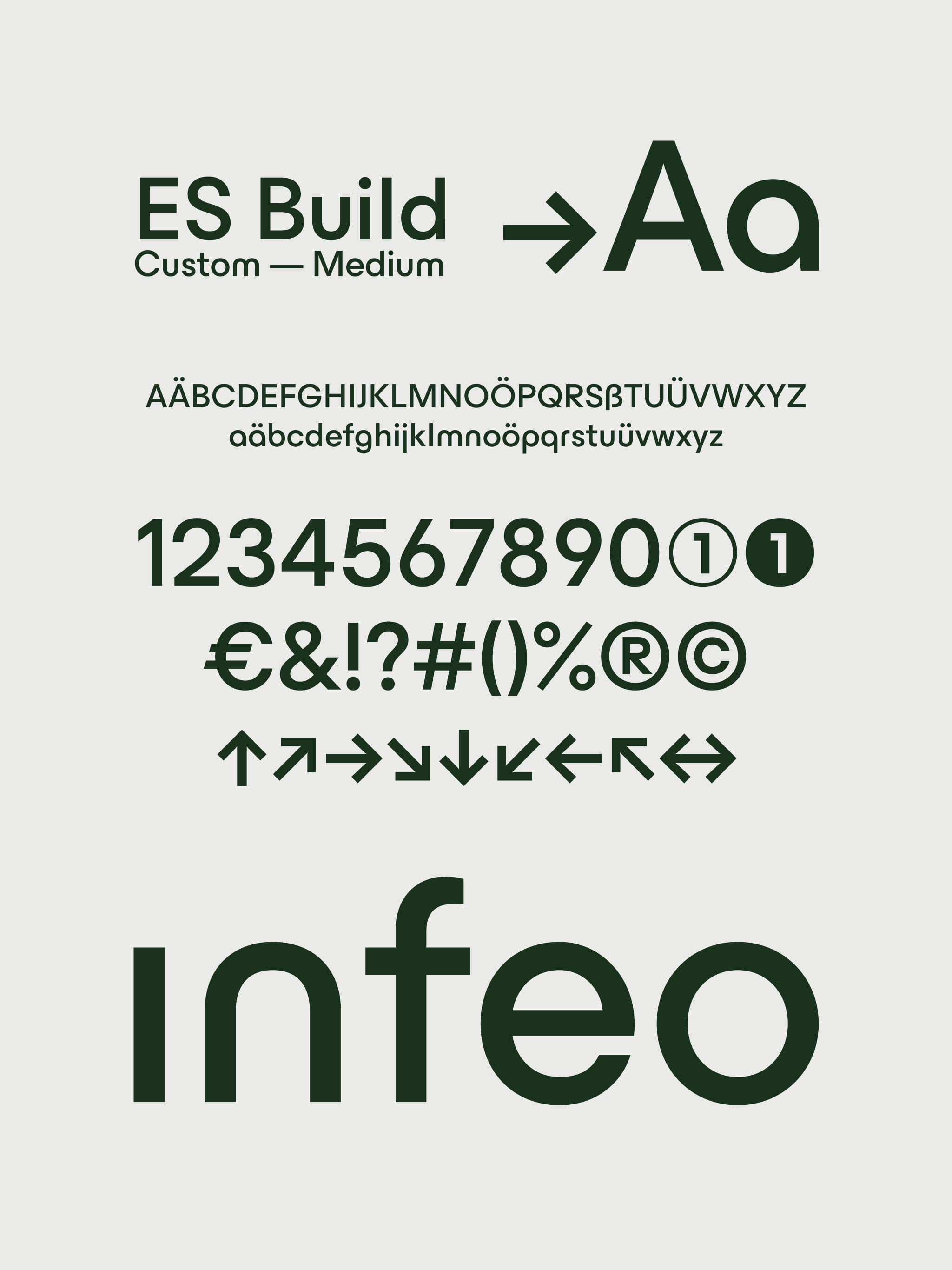 Infeo Font - ES Build