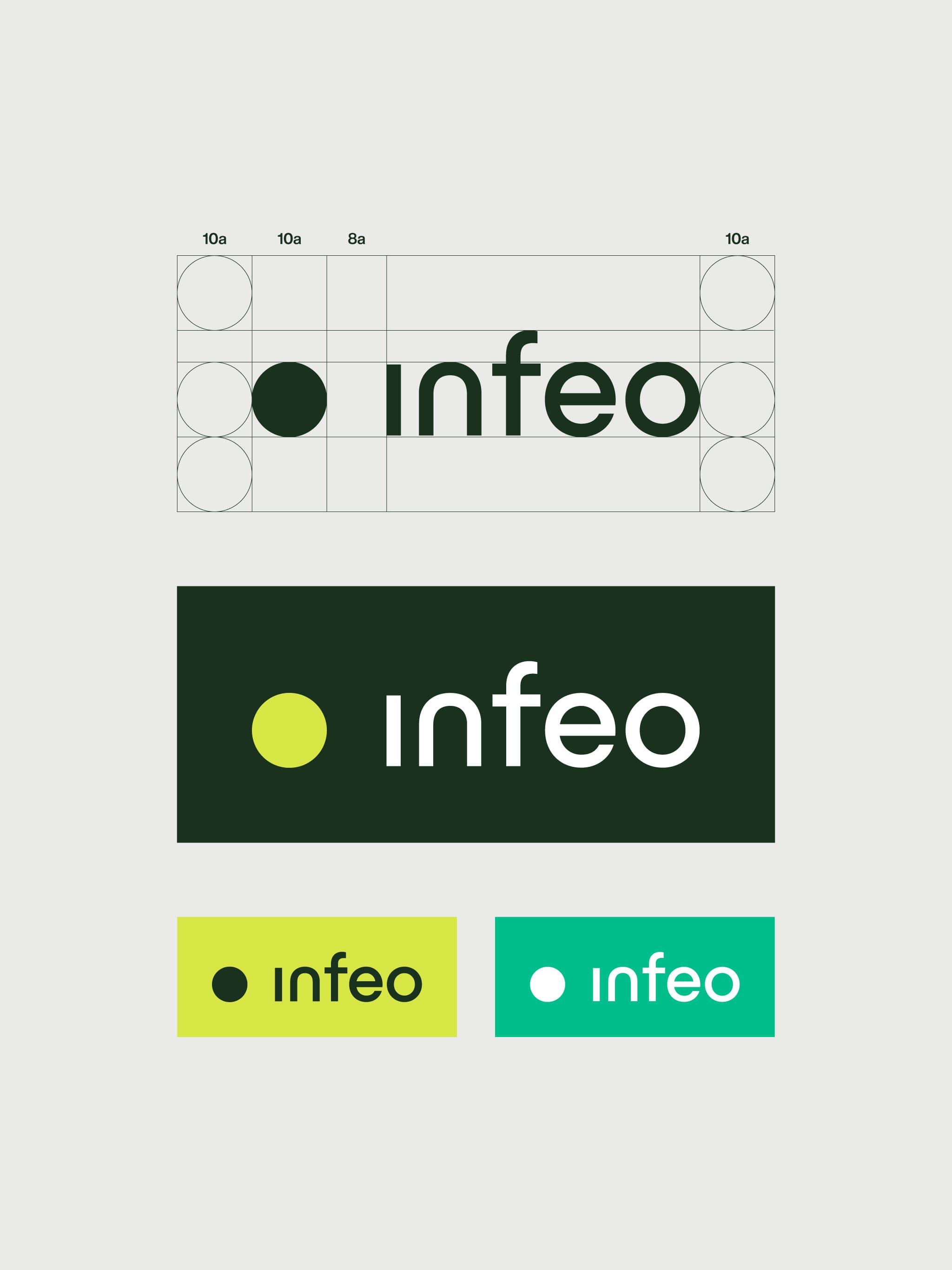 Infeo-Logo Konstruktion