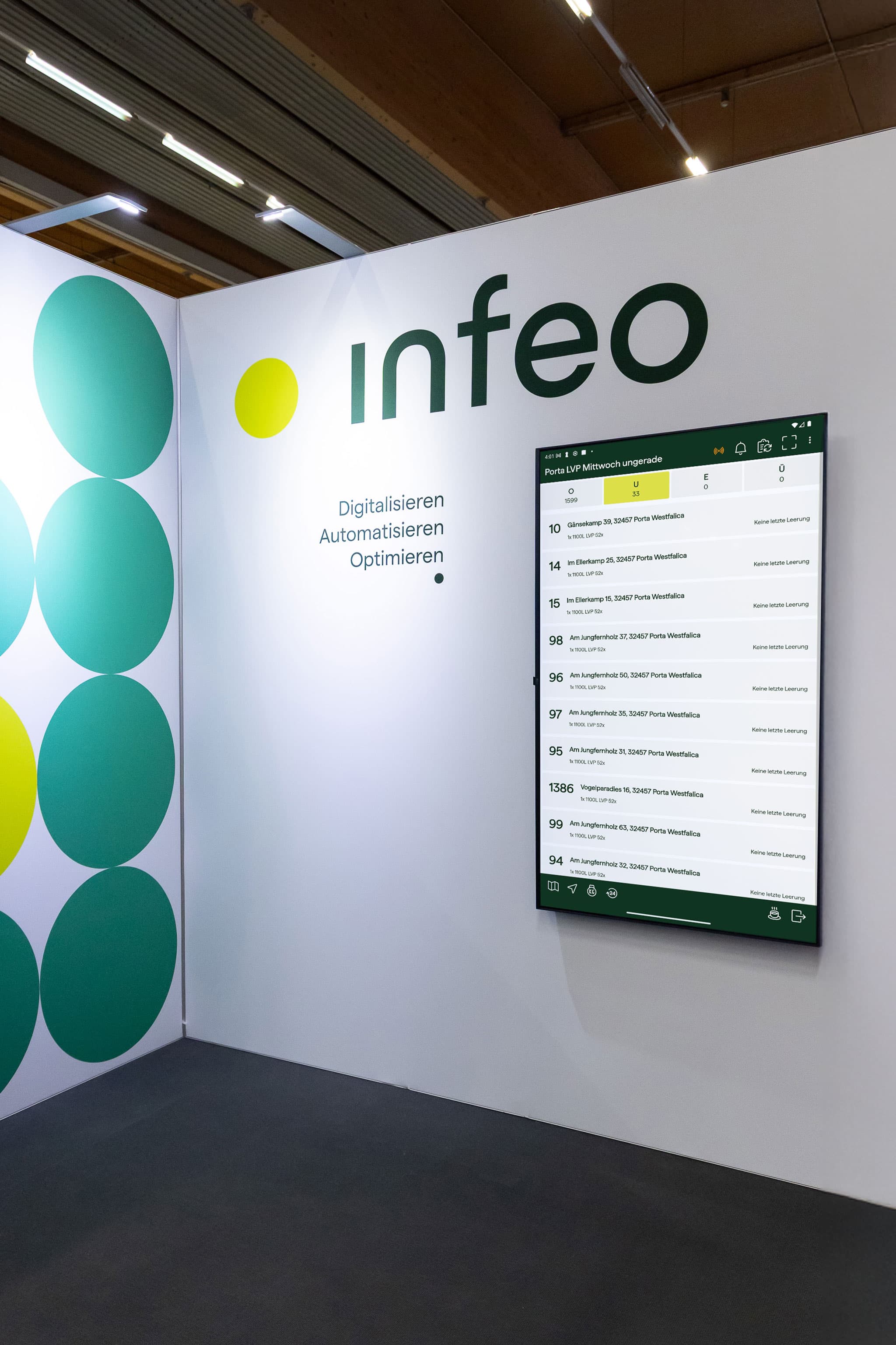 Infeo Messestand
